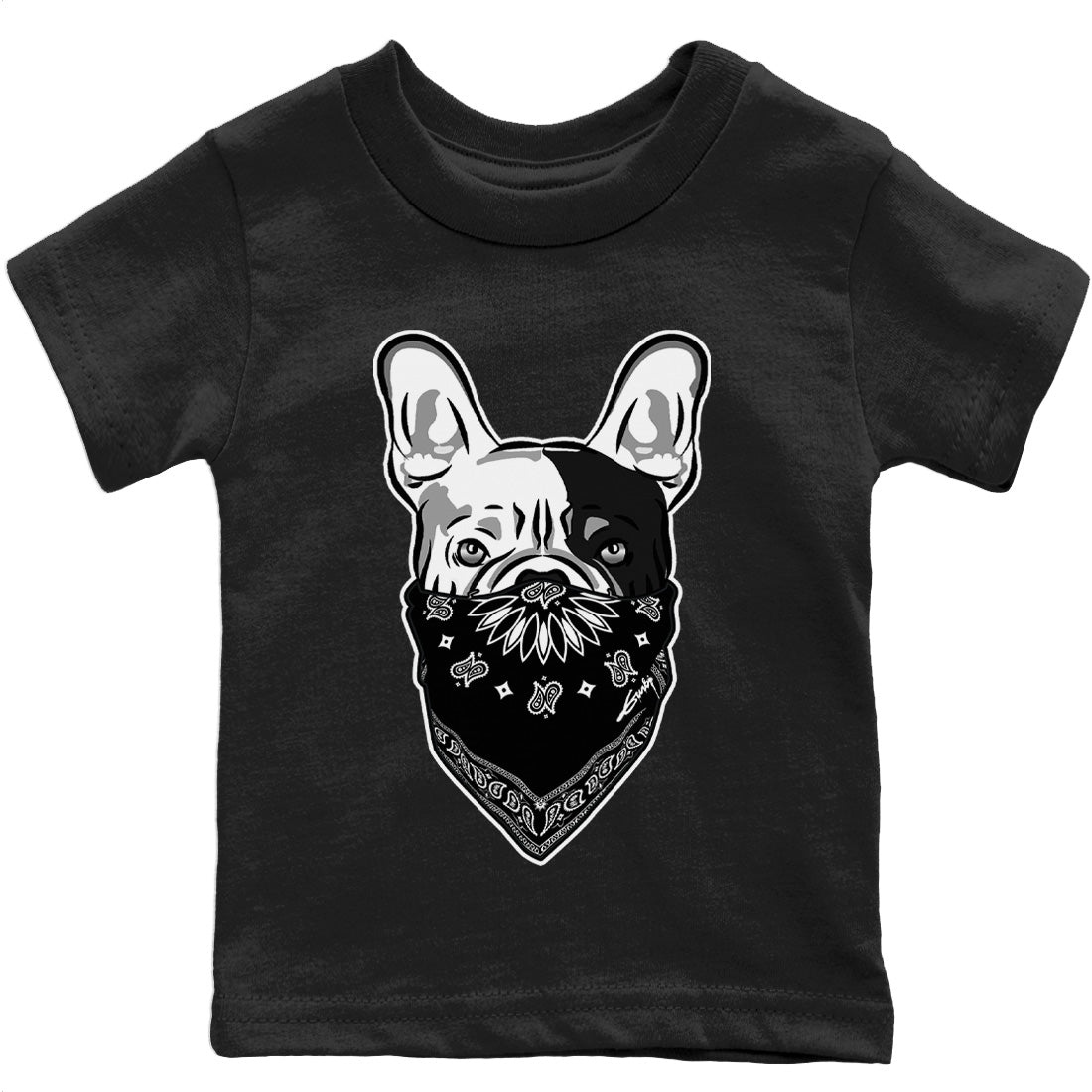 Dunk Panda Sneaker Match Tees French Bulldog Bandana Sneaker Tees Dunk Panda Sneaker Release Tees Kids Shirts