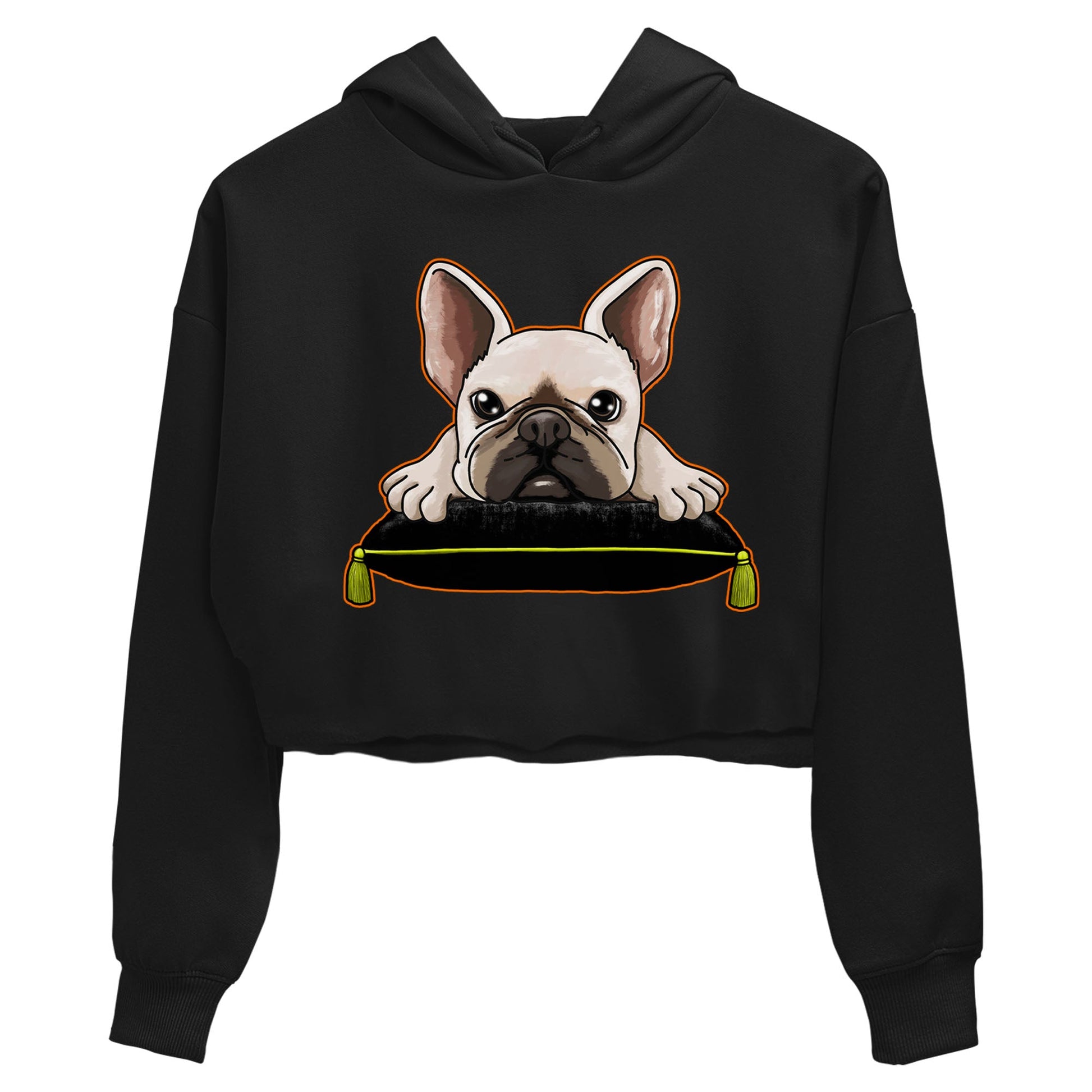 Dunk Mid Premium shirt to match jordans French Bulldog sneaker tees Dunk Mid Halloween SNRT Sneaker Tees Sneaker Matching Clothing Brand Black 2 Crop T-Shirt