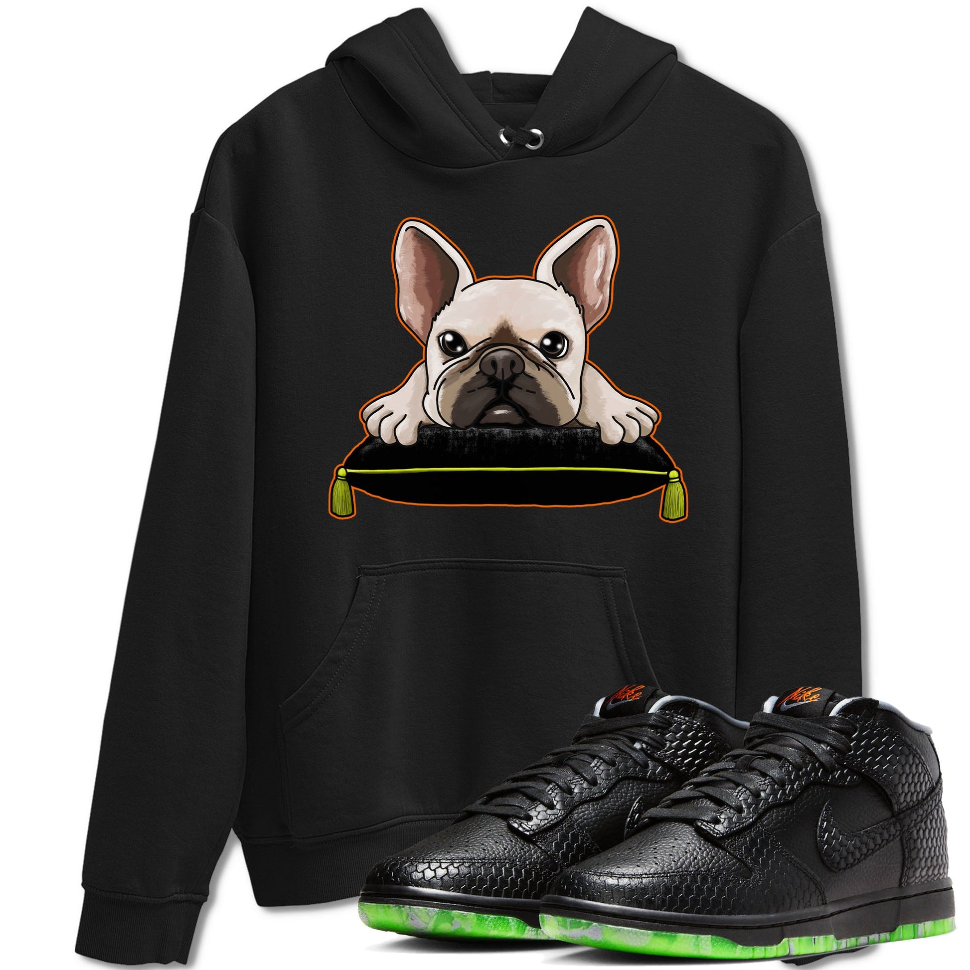 Dunk Mid Premium shirt to match jordans French Bulldog sneaker tees Dunk Mid Halloween SNRT Sneaker Tees Sneaker Matching Clothing Brand Unisex Sneaker Tee Black 1 T-Shirt