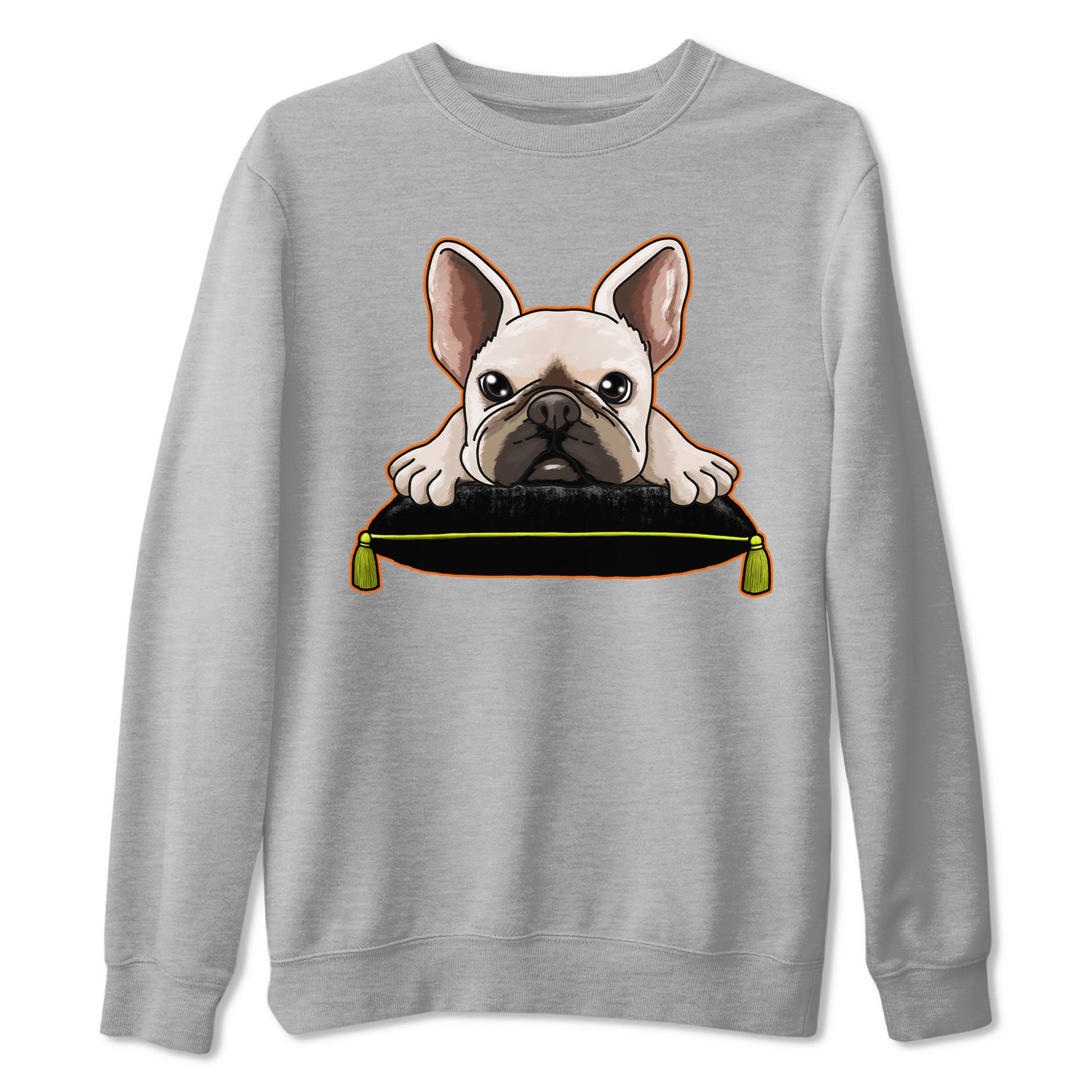 Dunk Mid Premium shirt to match jordans French Bulldog sneaker tees Dunk Mid Halloween SNRT Sneaker Tees Sneaker Matching Clothing Brand Unisex Sneaker Tee Heather Grey 2 T-Shirt