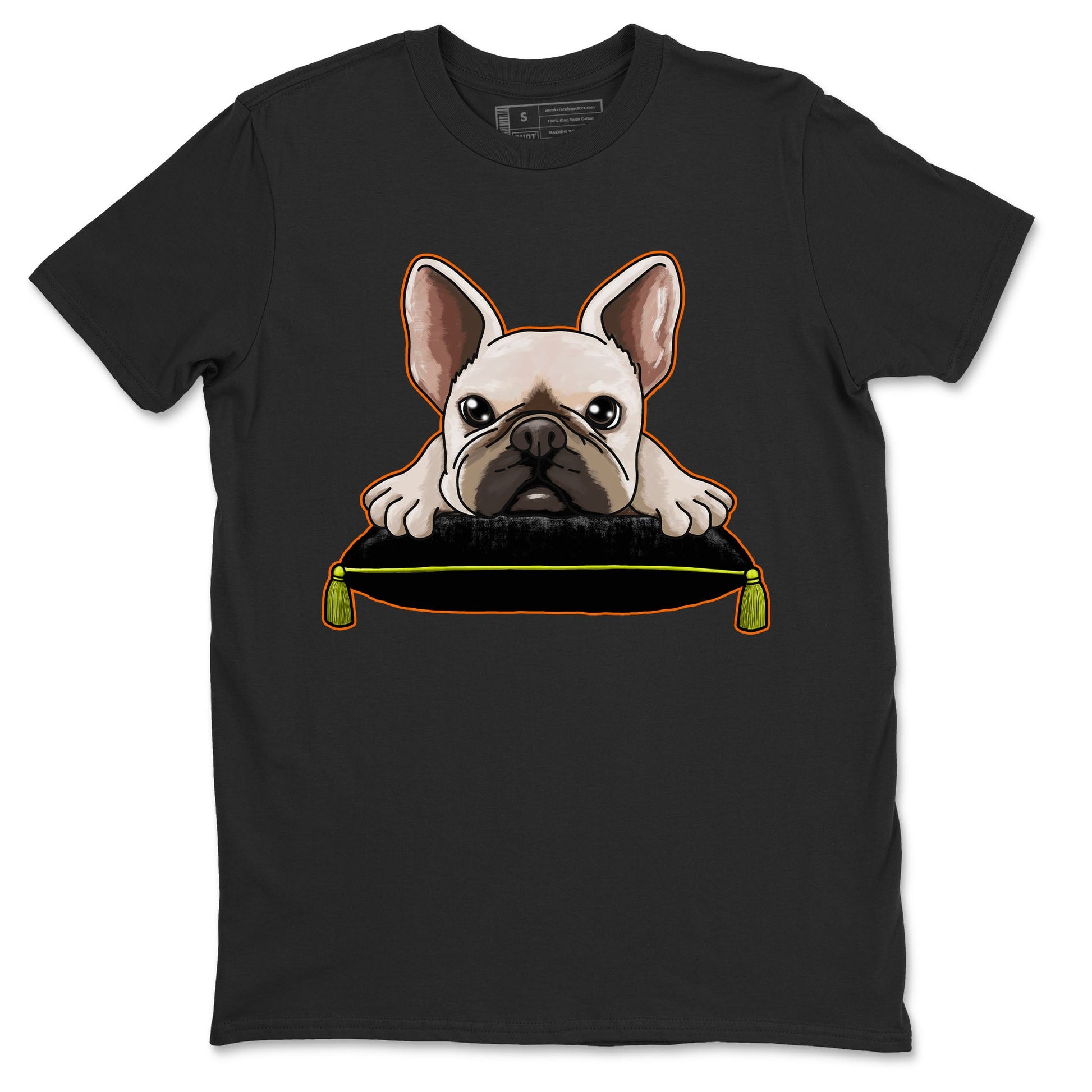 Dunk Mid Premium shirt to match jordans French Bulldog sneaker tees Dunk Mid Halloween SNRT Sneaker Tees Sneaker Matching Clothing Brand Unisex Sneaker Tee Black 2 T-Shirt
