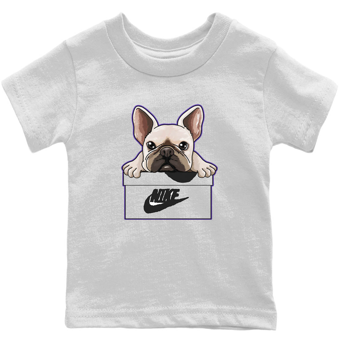 Jordan 5 Concord Sneaker Match Tees French Bulldog Sneaker Tees Jordan 5 Concord Sneaker Release Tees Kids Shirts