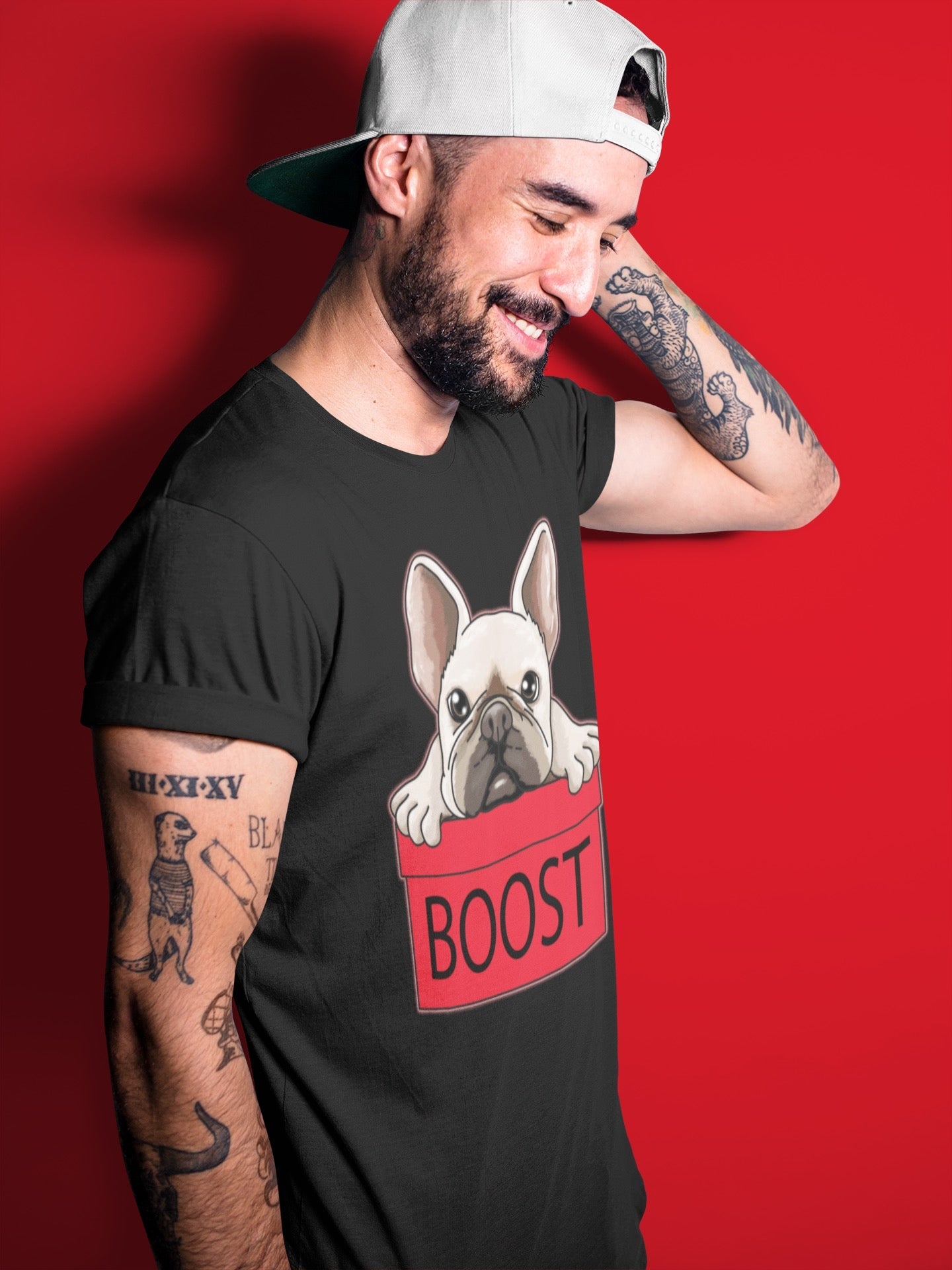 Yeezy 700 Hi-Res Red Sneaker Match Tees French Bulldog Sneaker Tees Yeezy 700 Hi-Res Red Sneaker Release Tees Unisex Shirts