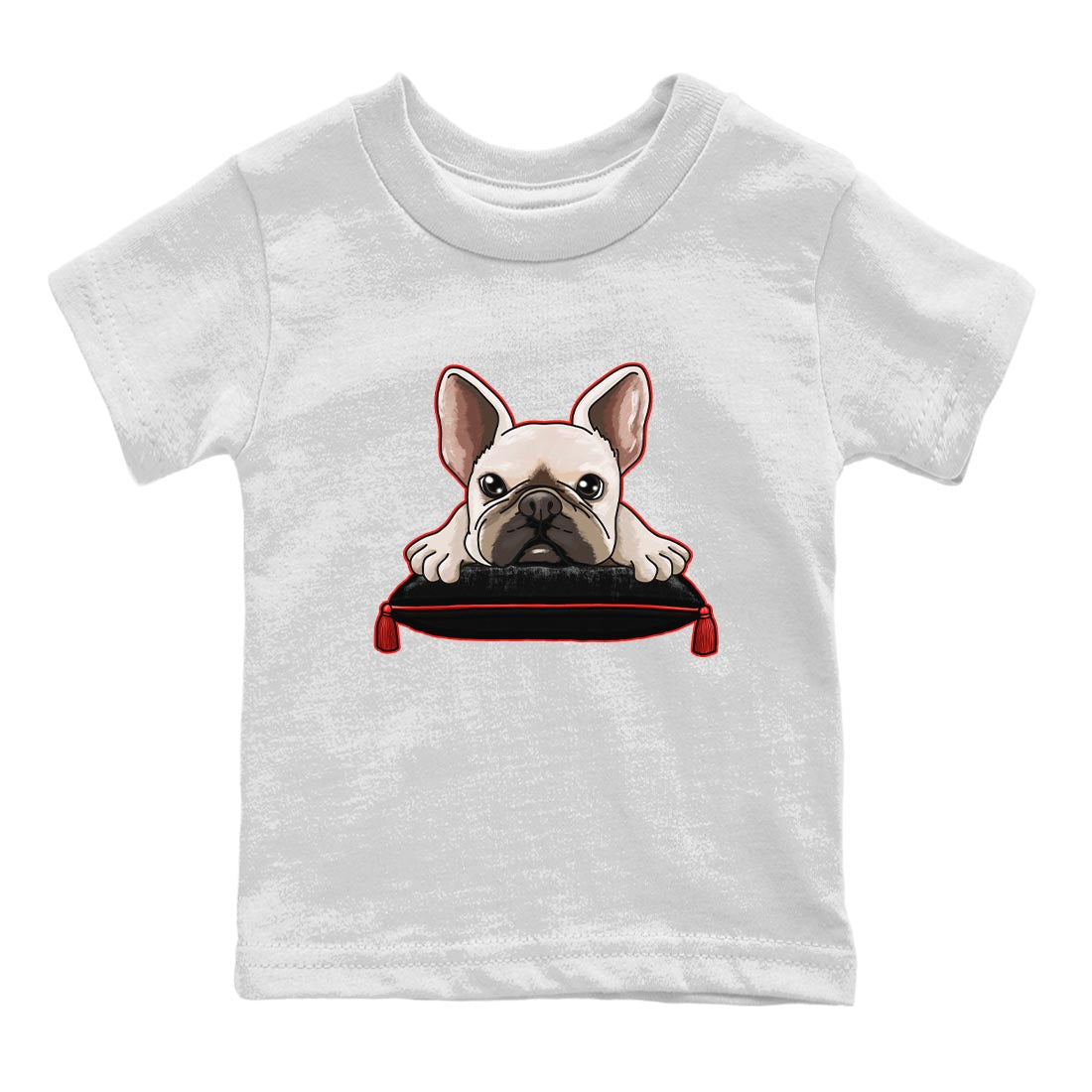 Yeezy 350 Bred shirt to match jordans French Bulldog sneaker tees Yeezy Boost 350 V2 Bred SNRT Sneaker Release Tees Baby Toddler White 2 T-Shirt