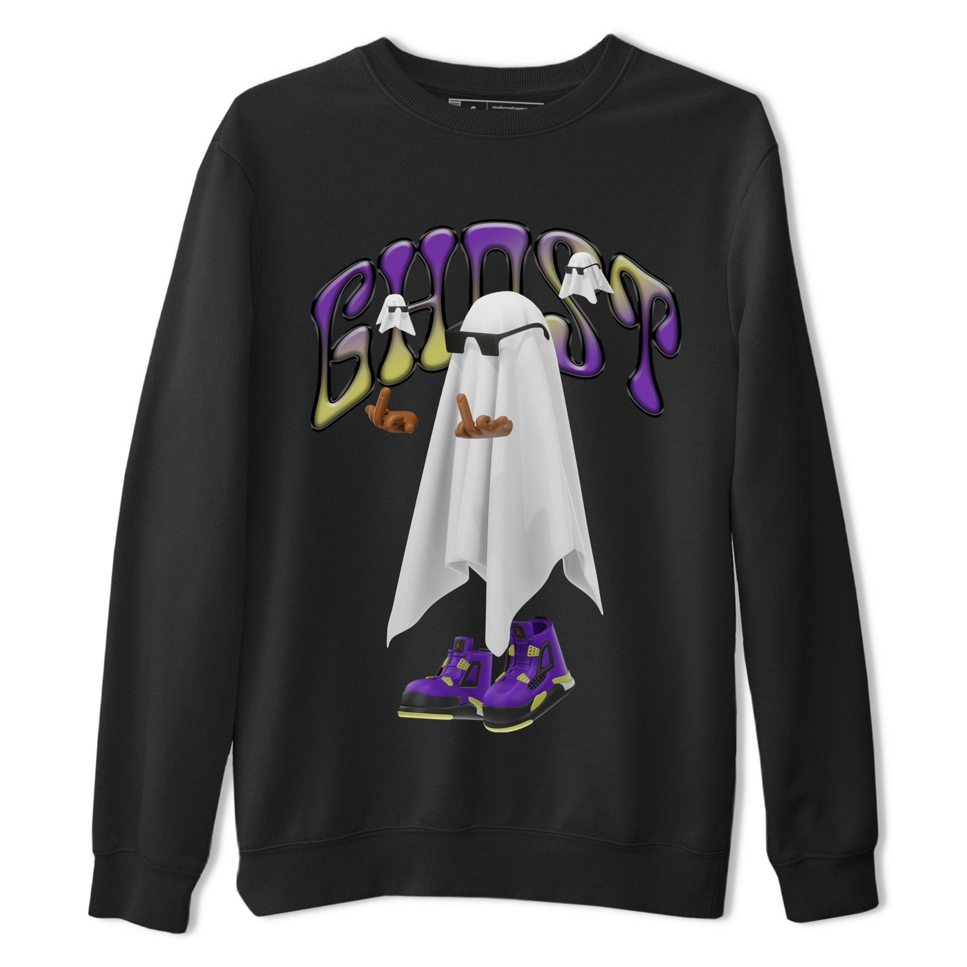 Air Jordan 4 Canyon shirt to match jordans Ghost Gang sneaker tees Air Jordan 4 Canyon SNRT Sneaker Release Tees Unisex Black 2 T-Shirt