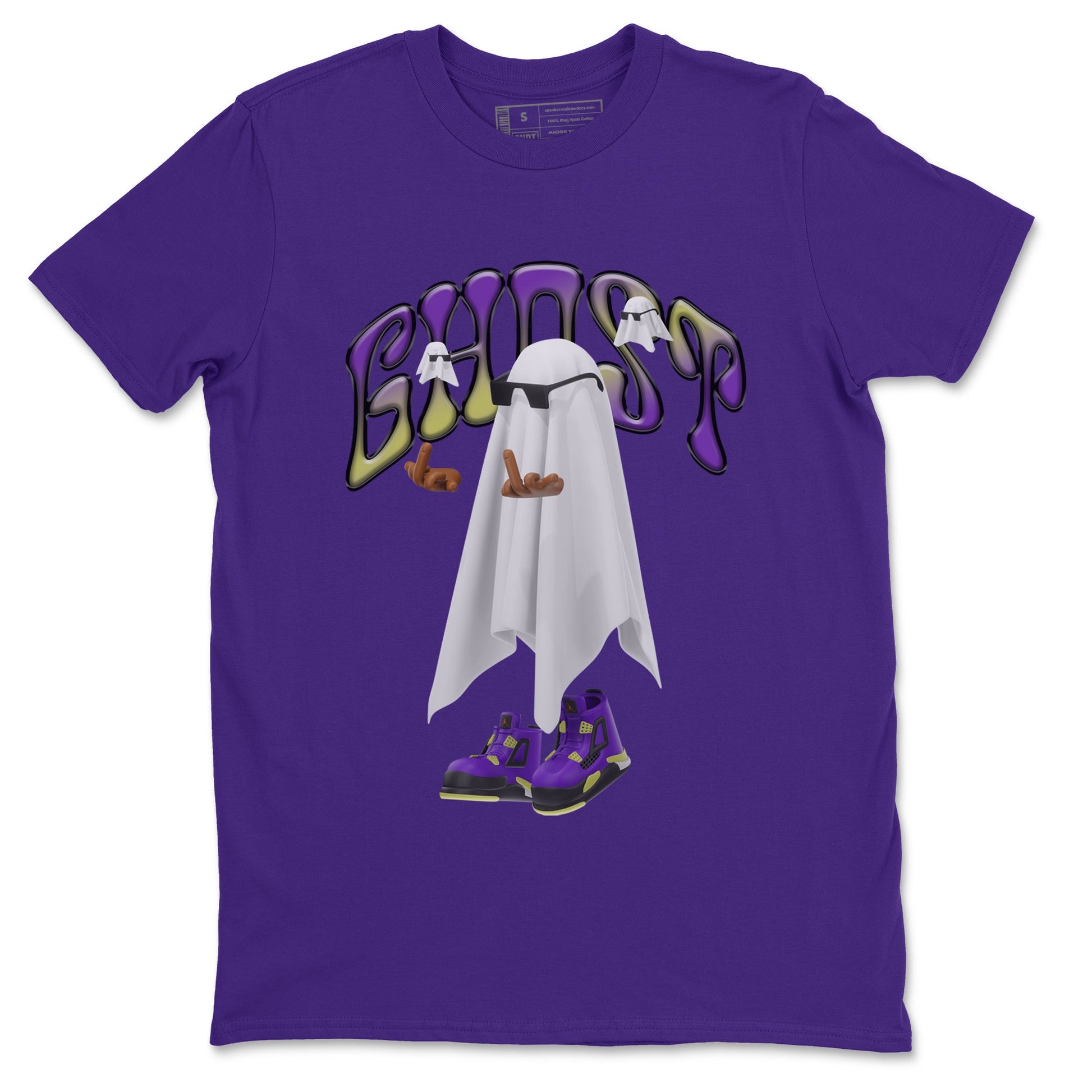 Air Jordan 4 Canyon shirt to match jordans Ghost Gang sneaker tees Air Jordan 4 Canyon SNRT Sneaker Release Tees Unisex Purple 2 T-Shirt