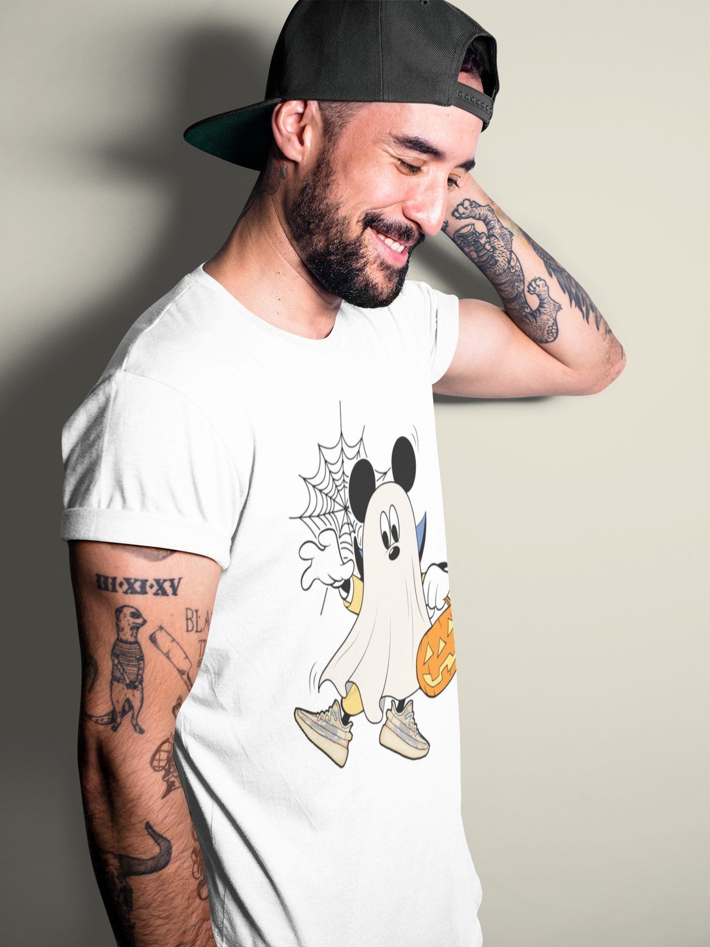 Yeezy 350 MX Oat unique Halloween sneaker tee Ghost Mouse Sneaker Tees Yeezy 350 MX Oat Sneaker Release Tees Unisex Shirts