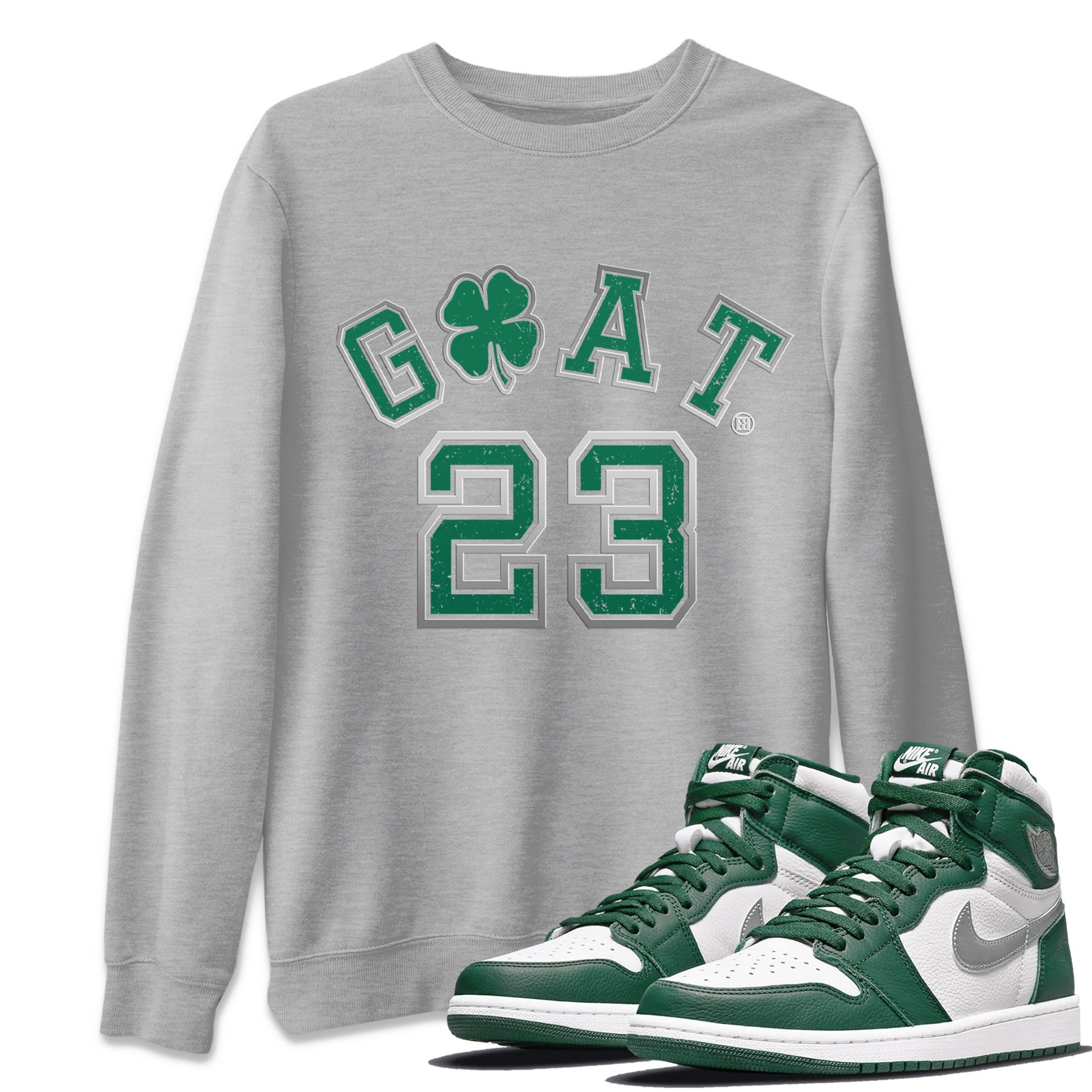 Jordan 1 Gorge Green Sneaker Match Tees Goat 23 Sneaker Tees Jordan 1 Gorge Green Sneaker Release Tees Unisex Shirts