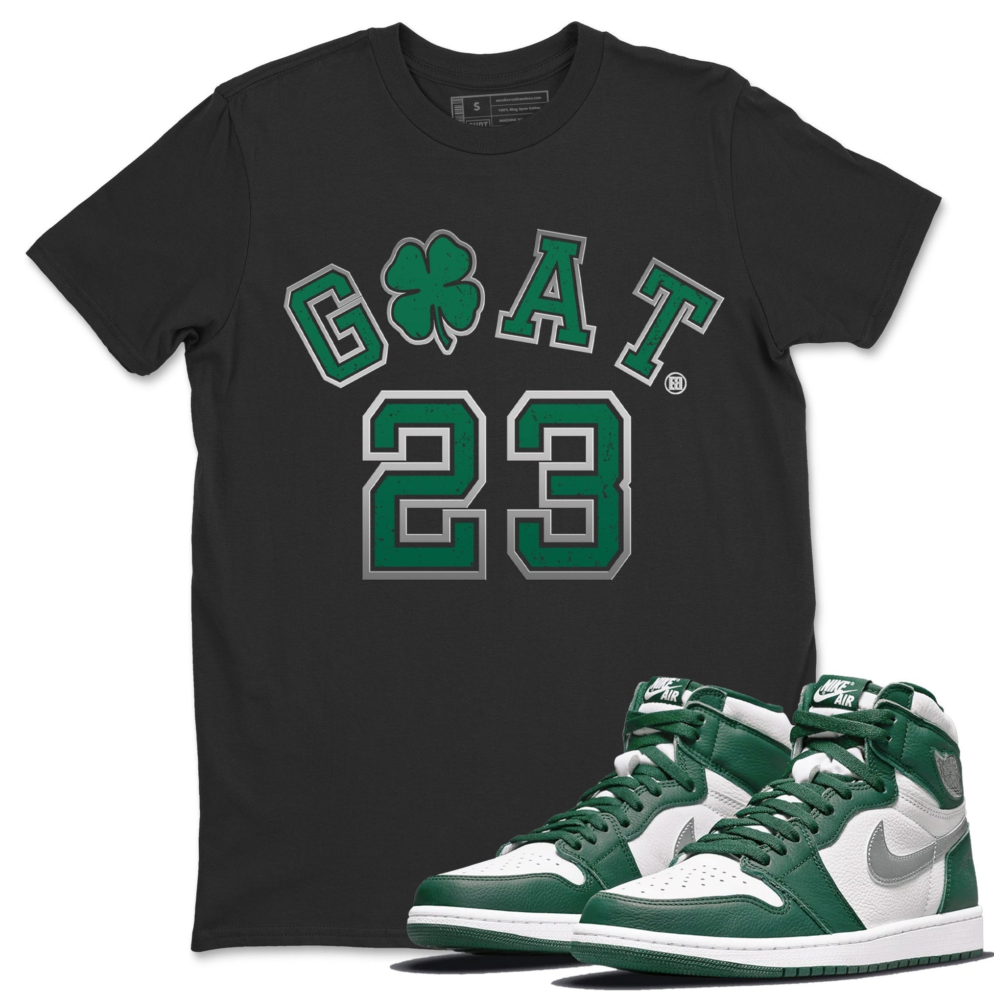 Jordan 1 Gorge Green Sneaker Match Tees Goat 23 Sneaker Tees Jordan 1 Gorge Green Sneaker Release Tees Unisex Shirts