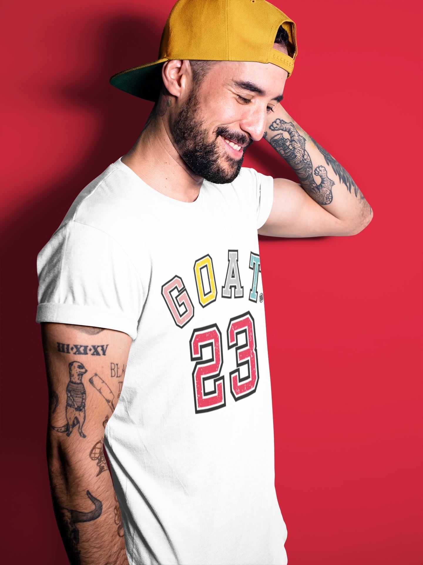 Yeezy 700 Hi-Res Red Sneaker Match Tees Goat 23 Sneaker Tees Yeezy 700 Hi-Res Red Sneaker Release Tees Unisex Shirts