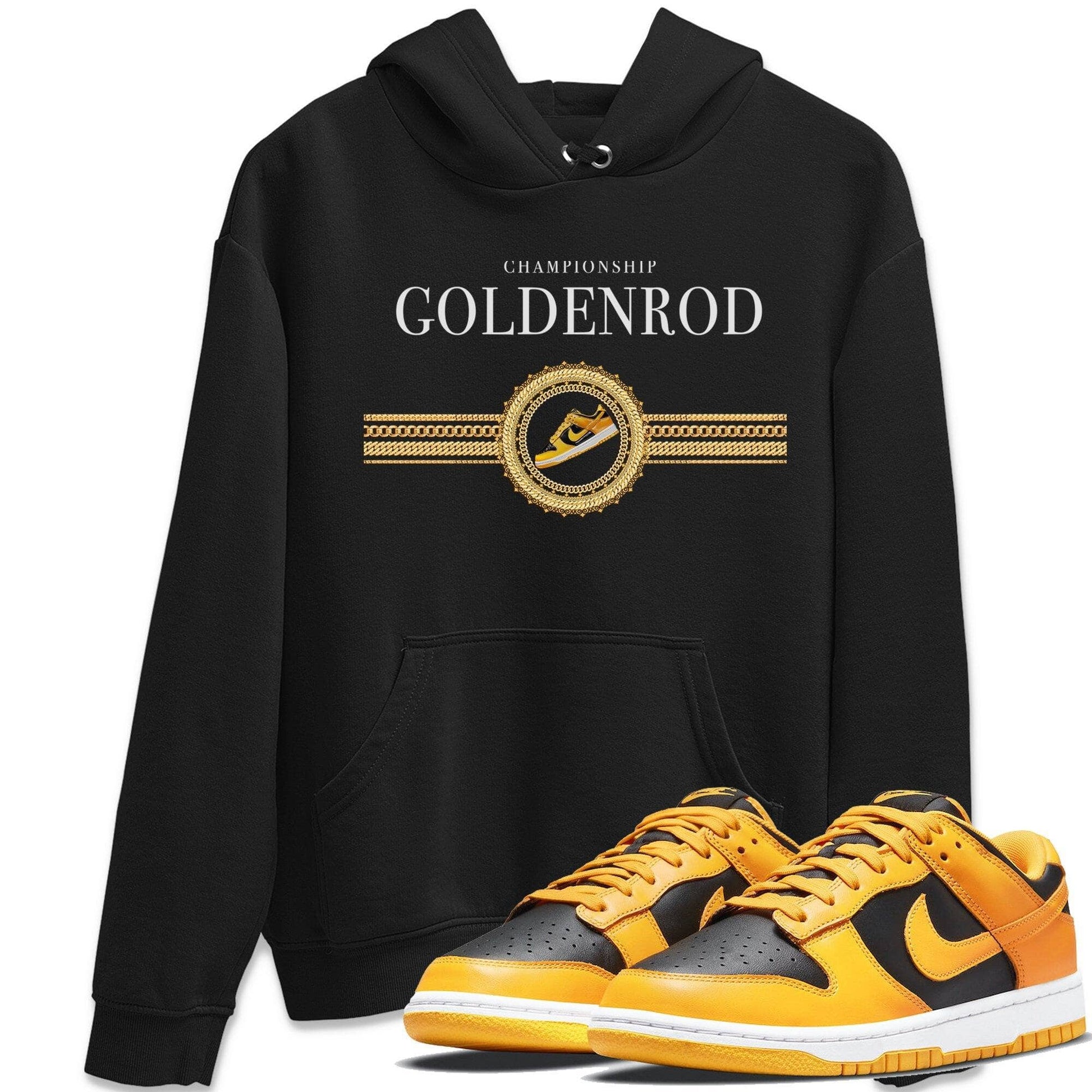 Dunk Championship Goldenrod Sneaker Match Tees Gold Chains Sneaker Tees Dunk Championship Goldenrod Sneaker Release Tees Unisex Shirts
