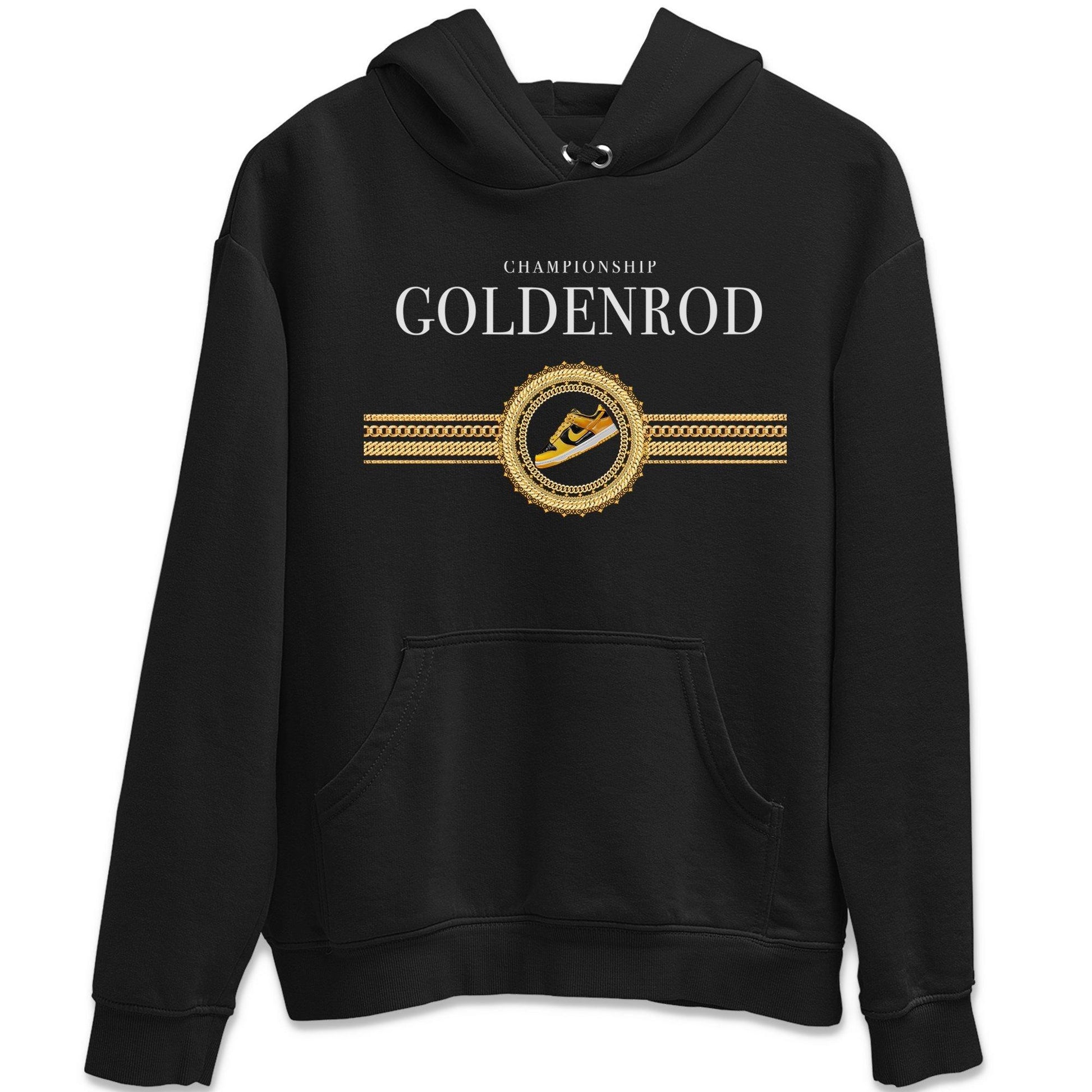 Dunk Championship Goldenrod Sneaker Match Tees Gold Chains Sneaker Tees Dunk Championship Goldenrod Sneaker Release Tees Unisex Shirts