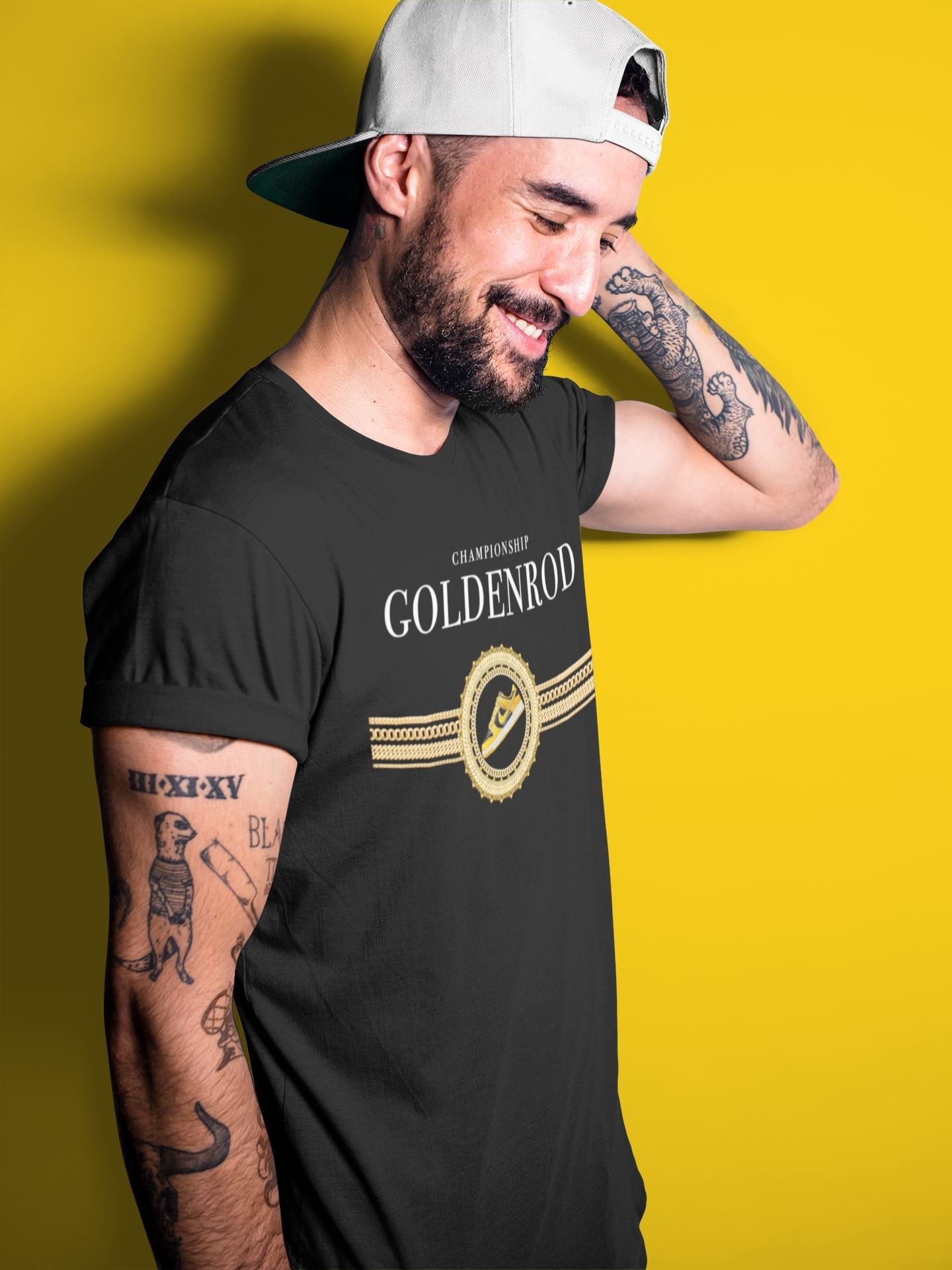 Dunk Championship Goldenrod Sneaker Match Tees Gold Chains Sneaker Tees Dunk Championship Goldenrod Sneaker Release Tees Unisex Shirts