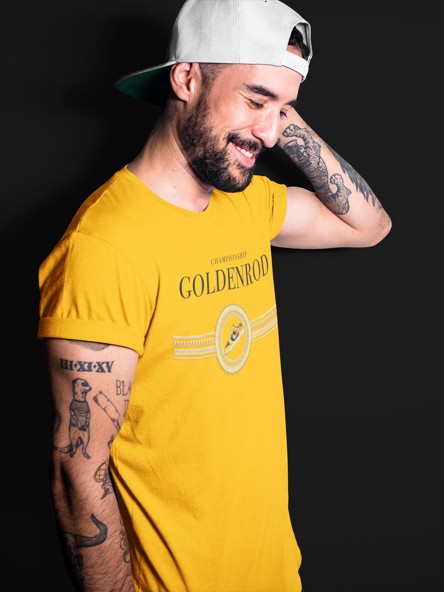 Dunk Championship Goldenrod Sneaker Match Tees Gold Chains Sneaker Tees Dunk Championship Goldenrod Sneaker Release Tees Unisex Shirts