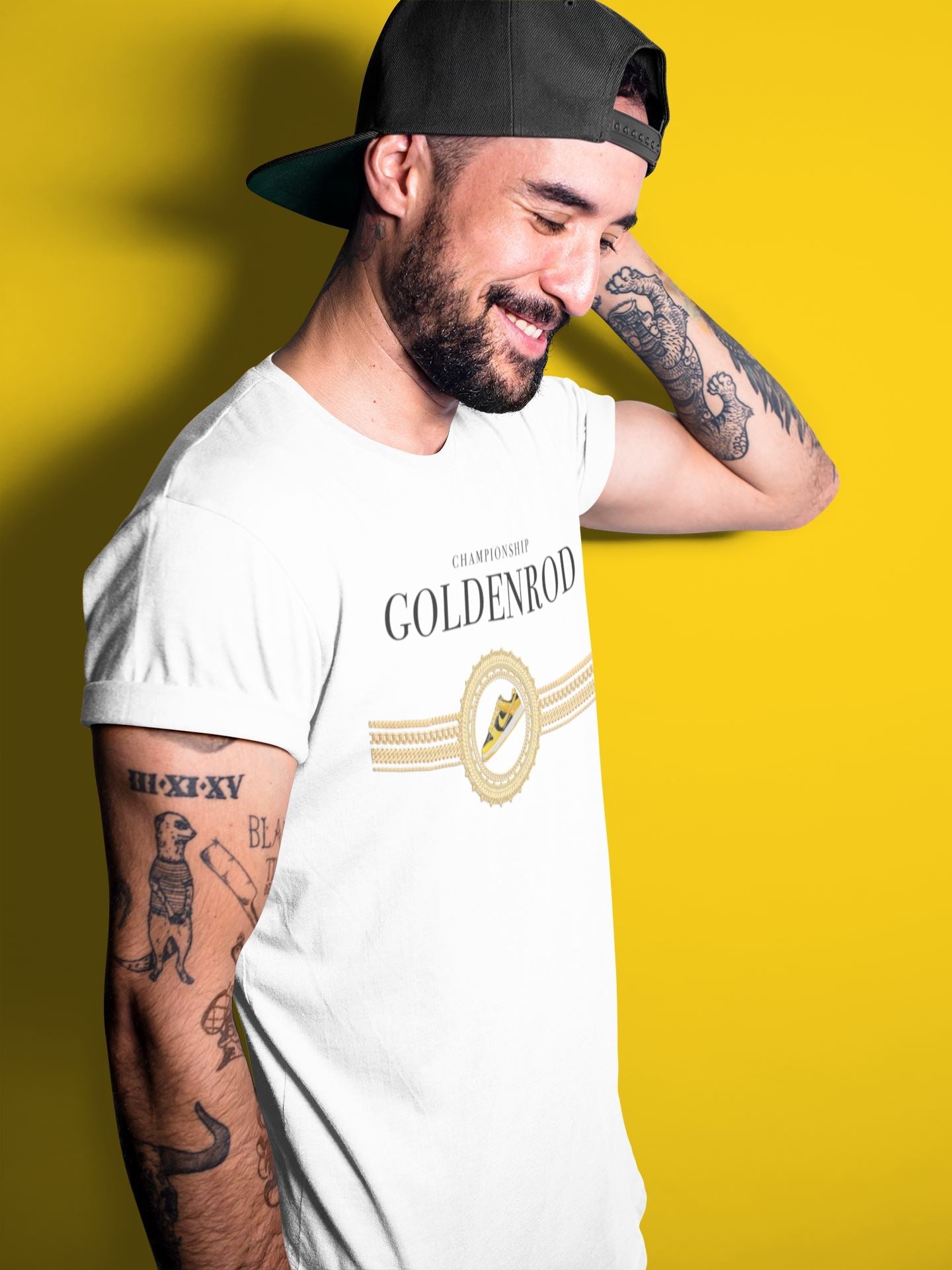 Dunk Championship Goldenrod Sneaker Match Tees Gold Chains Sneaker Tees Dunk Championship Goldenrod Sneaker Release Tees Unisex Shirts