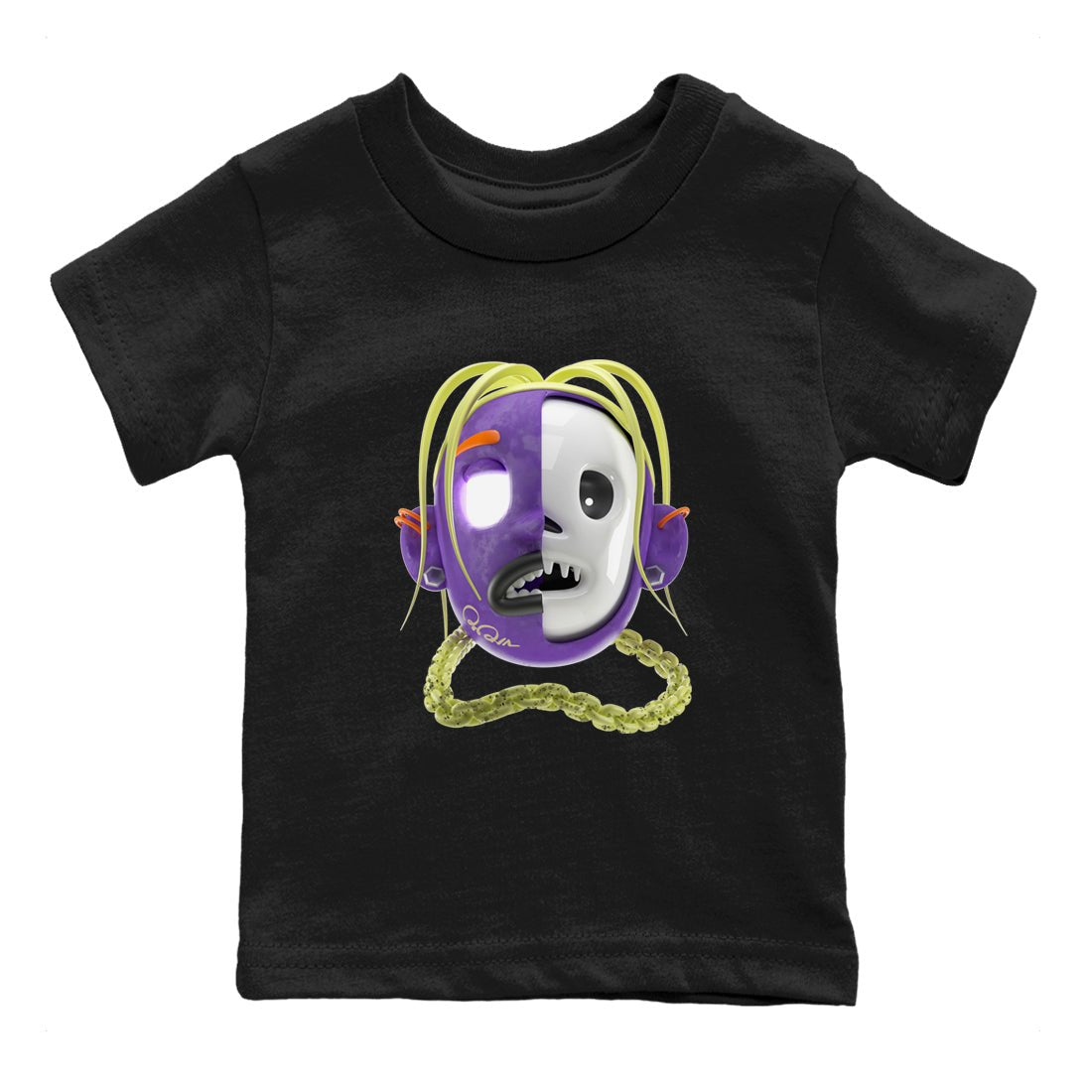 Air Jordan 4 Canyon Purple shirt to match jordans Goosebumps Boy sneaker tees AJ4 Canyon Purple SNRT Sneaker Release Tees Baby Toddler Black 2 T-Shirt, Halloween tshirt