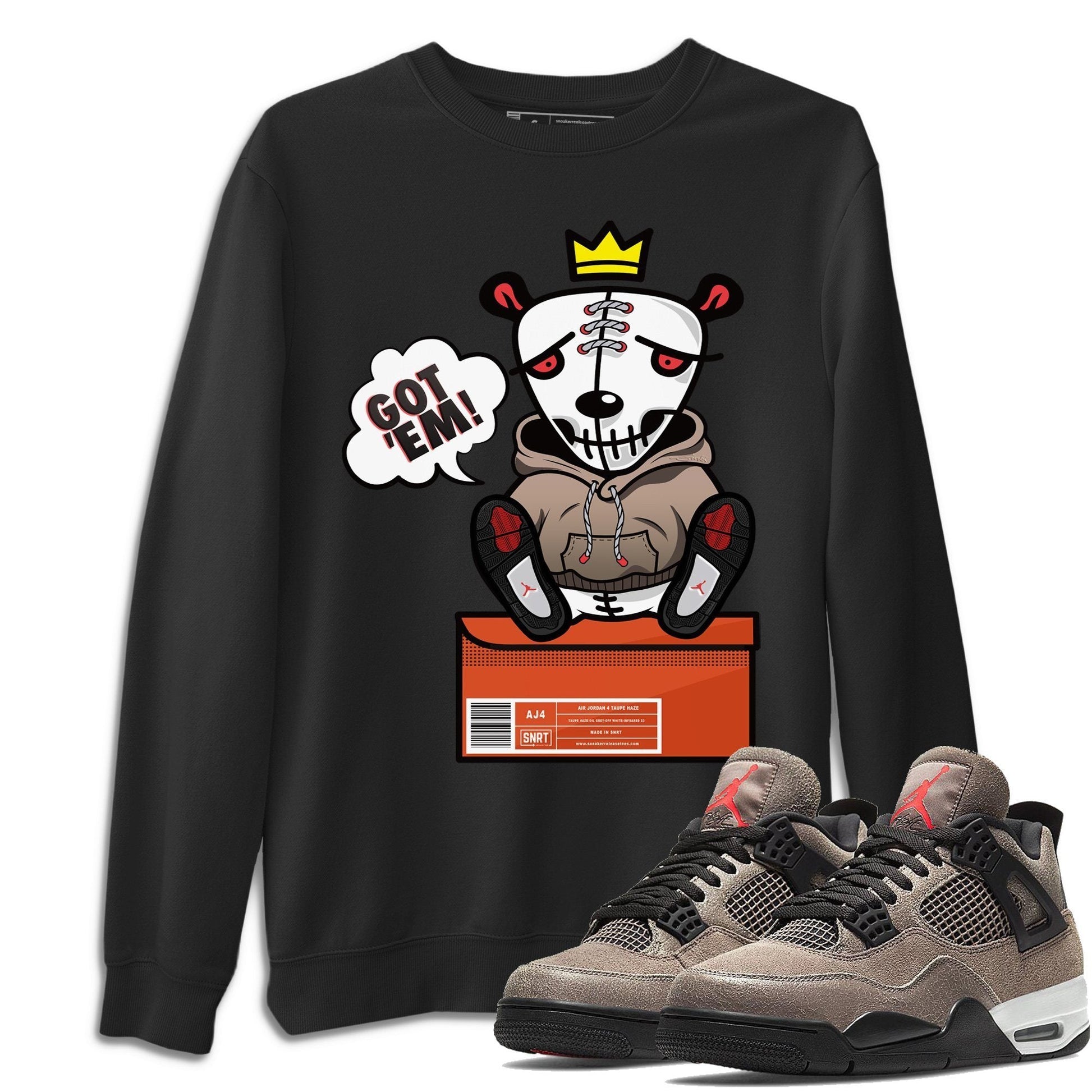 Jordan 4 Taupe Haze Sneaker Match Tees Got Em Sneaker Tees Jordan 4 Taupe Haze Sneaker Release Tees Unisex Shirts