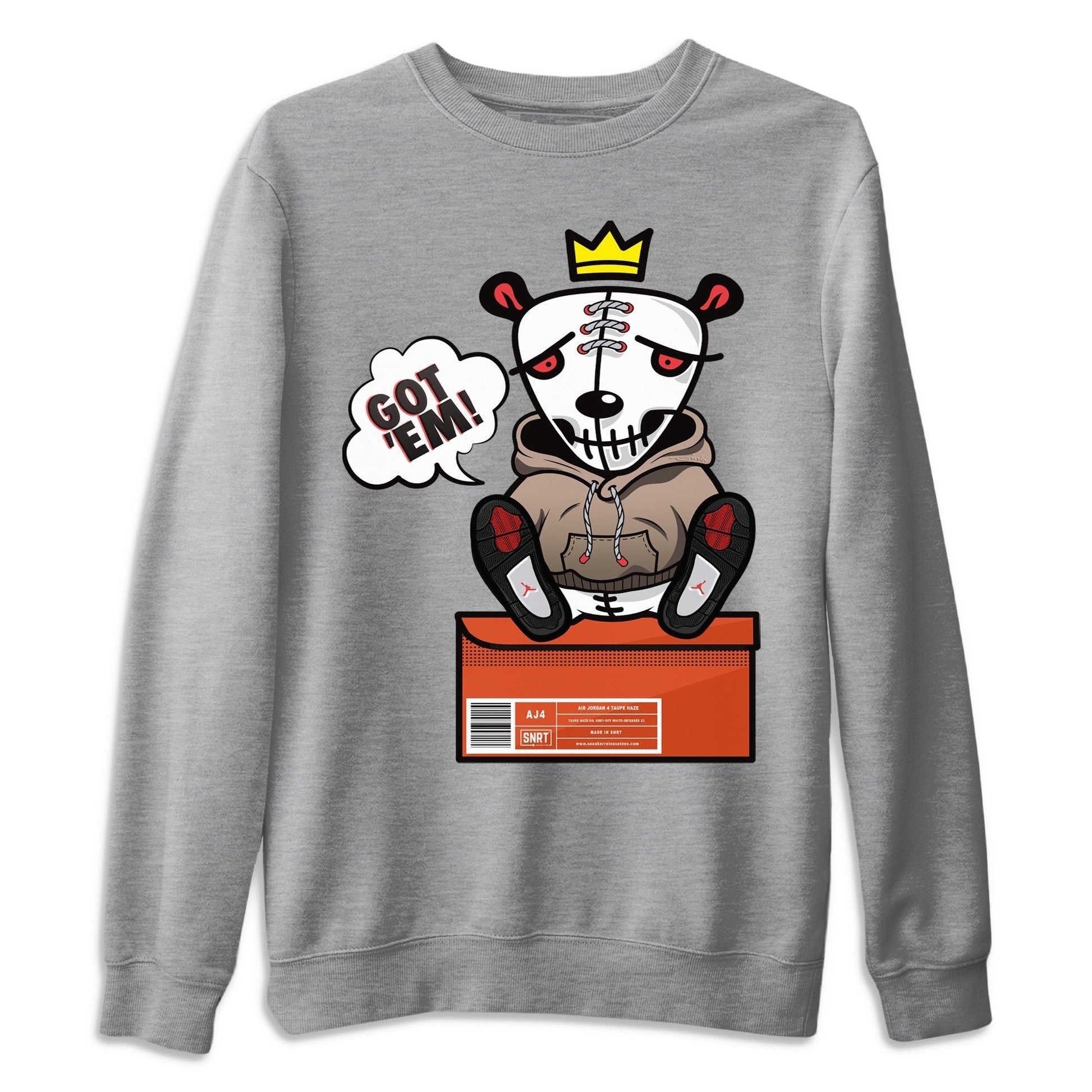 Jordan 4 Taupe Haze Sneaker Match Tees Got Em Sneaker Tees Jordan 4 Taupe Haze Sneaker Release Tees Unisex Shirts