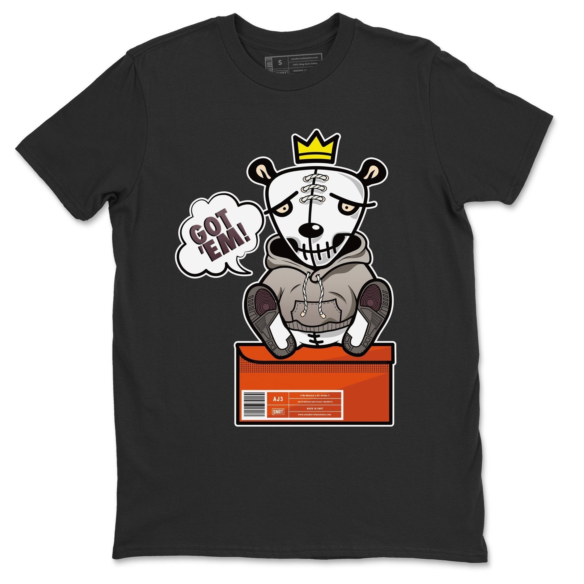 Jordan 3 A Ma Maniere Sneaker Match Tees Got Em Sneaker Tees Jordan 3 A Ma Maniere Sneaker Release Tees Unisex Shirts