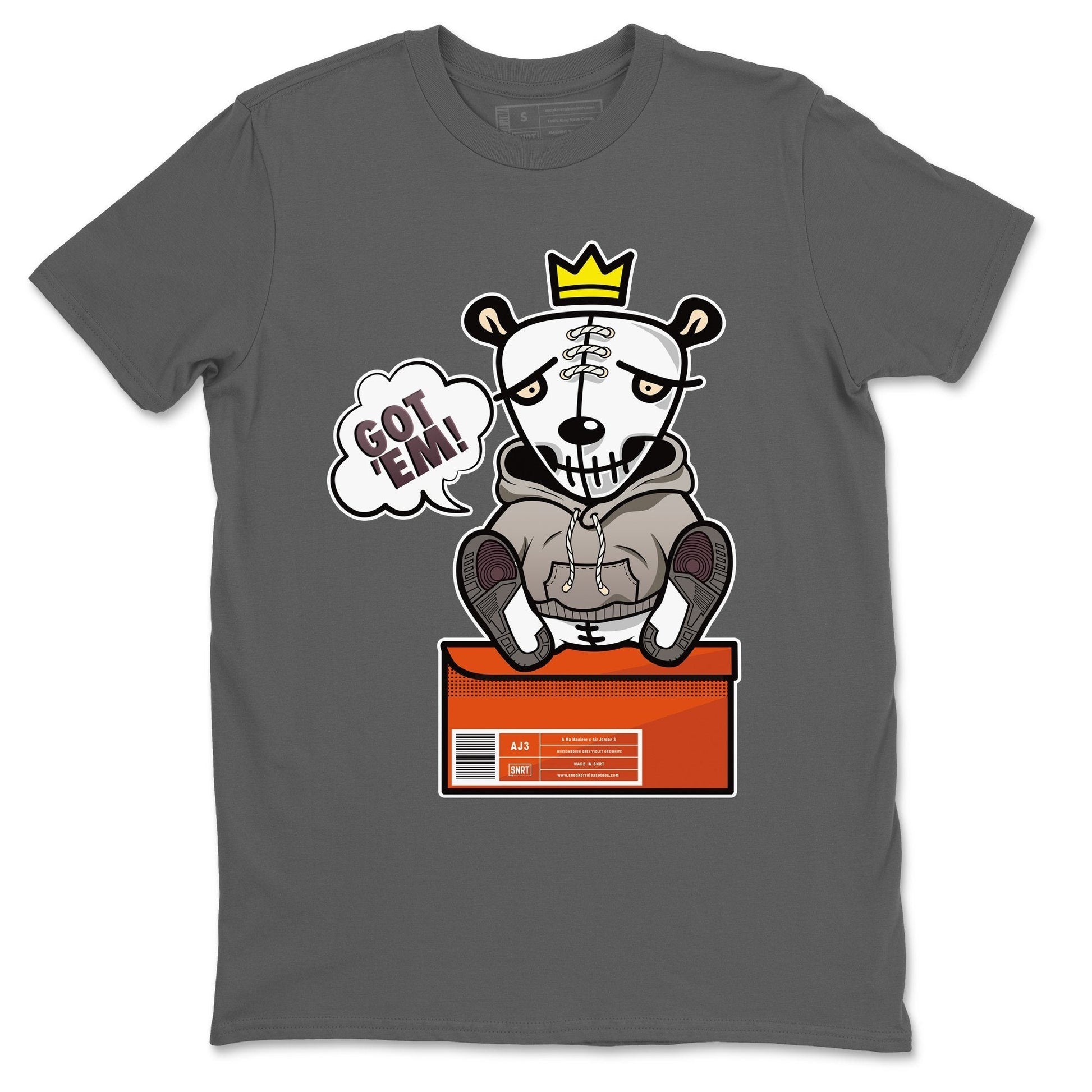 Jordan 3 A Ma Maniere Sneaker Match Tees Got Em Sneaker Tees Jordan 3 A Ma Maniere Sneaker Release Tees Unisex Shirts