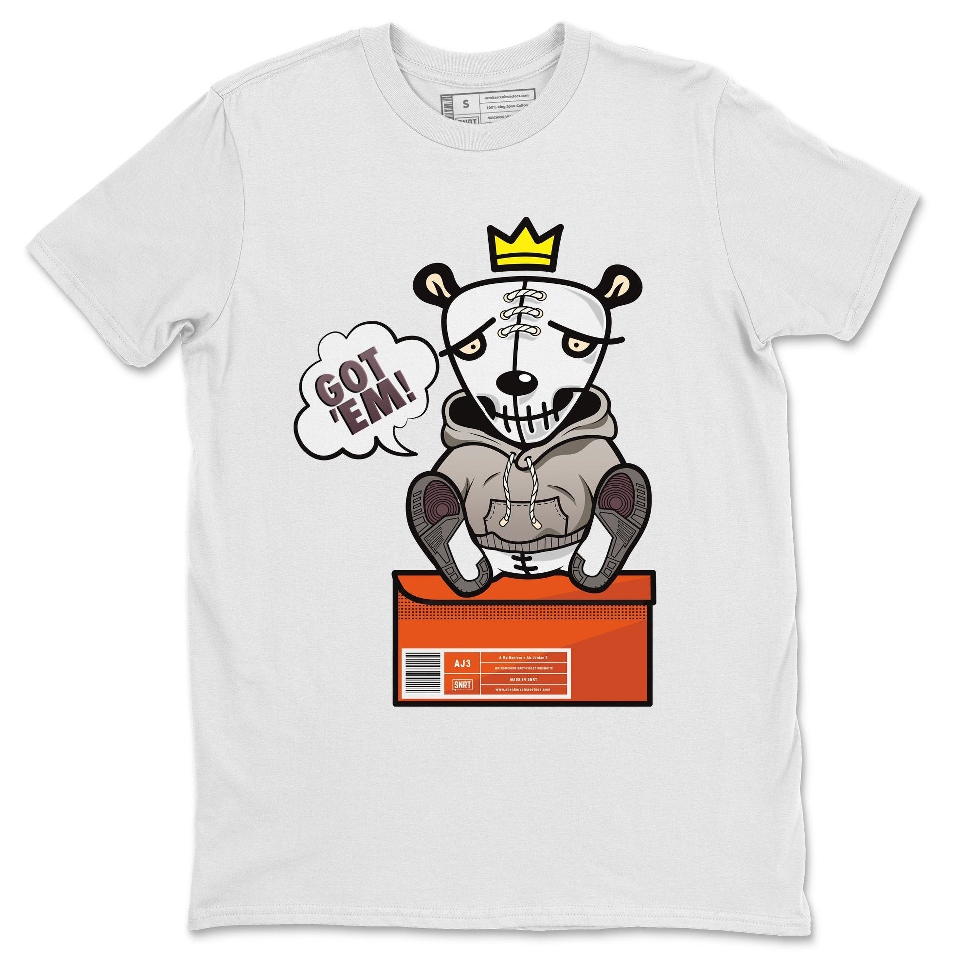 Jordan 3 A Ma Maniere Sneaker Match Tees Got Em Sneaker Tees Jordan 3 A Ma Maniere Sneaker Release Tees Unisex Shirts