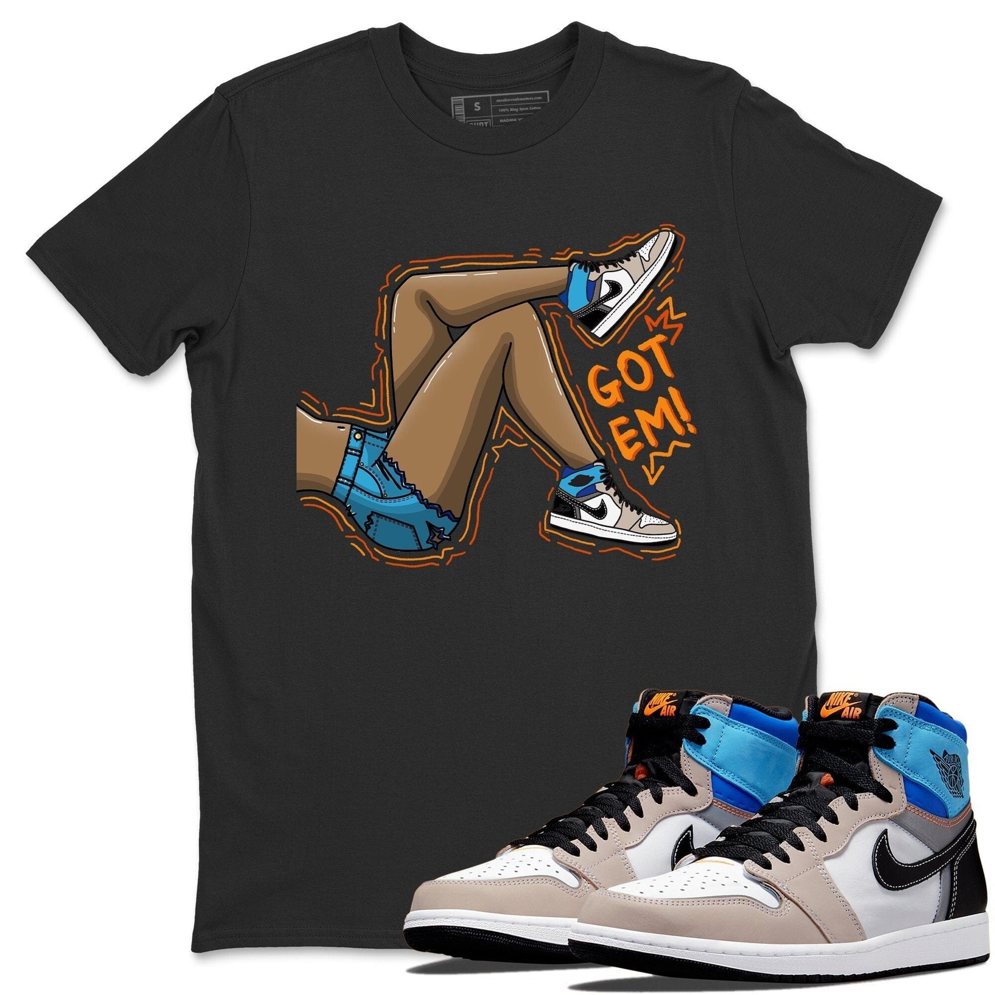 Jordan 1 Prototype Sneaker Match Tees Got Em Legs Sneaker Tees Jordan 1 Prototype Sneaker Release Tees Unisex Shirts