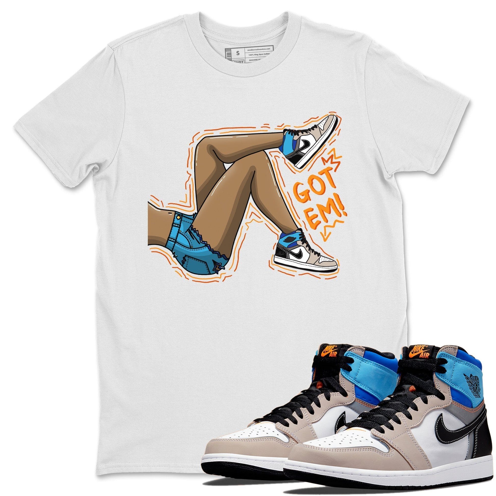 Jordan 1 Prototype Sneaker Match Tees Got Em Legs Sneaker Tees Jordan 1 Prototype Sneaker Release Tees Unisex Shirts