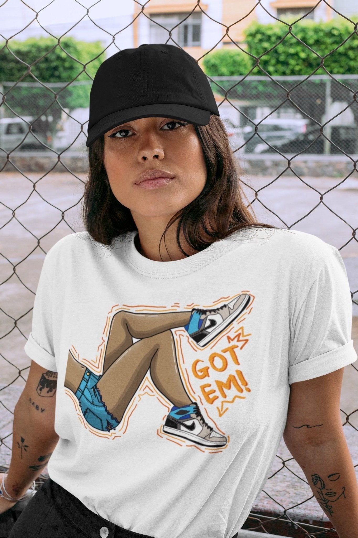 Jordan 1 Prototype Sneaker Match Tees Got Em Legs Sneaker Tees Jordan 1 Prototype Sneaker Release Tees Unisex Shirts