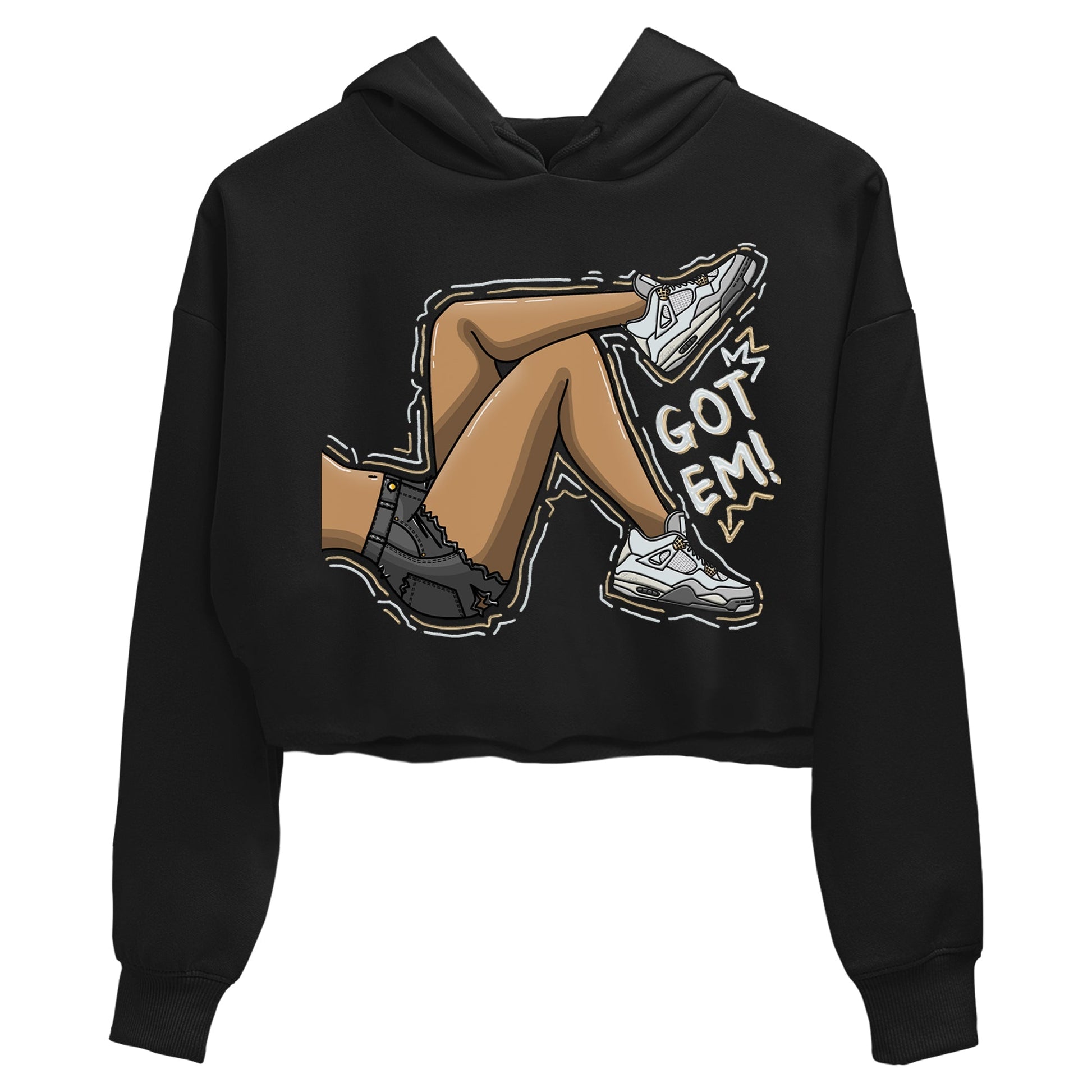 Jordan 4 Craft Sneaker Match Tees Got Em Legs Sneaker Tees Jordan 4 Craft Sneaker Release Tees Women's Shirts