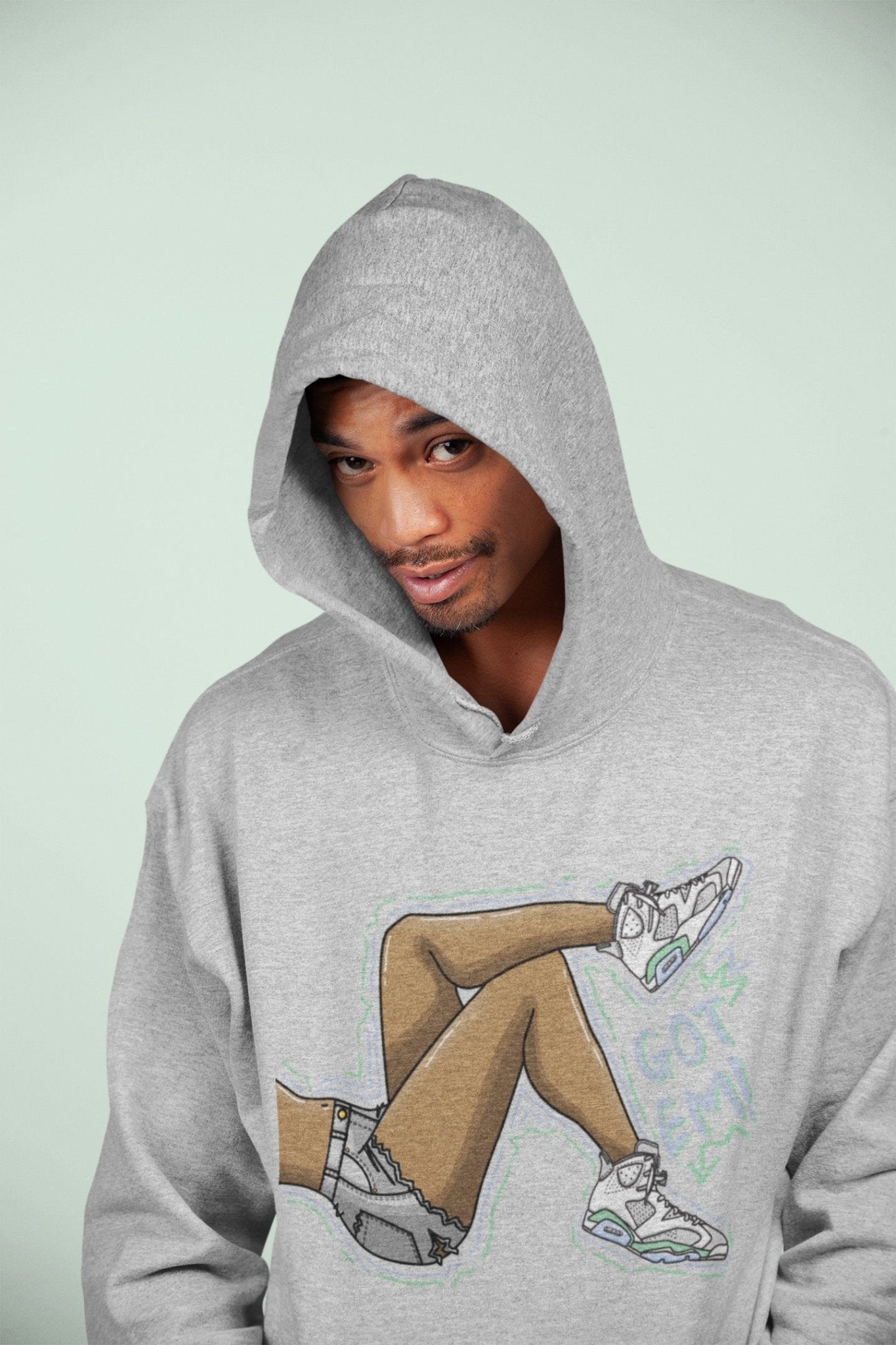 Jordan 6 Mint Foam Sneaker Match Tees Got Em Legs Sneaker Tees Jordan 6 Mint Foam Sneaker Release Tees Unisex Shirts