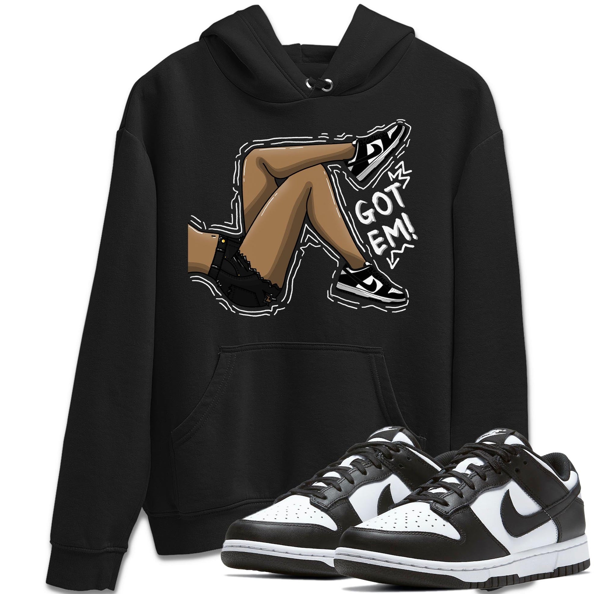 Dunk Panda Sneaker Match Tees Got Em Legs Sneaker Tees Dunk Panda Sneaker Release Tees Unisex Shirts