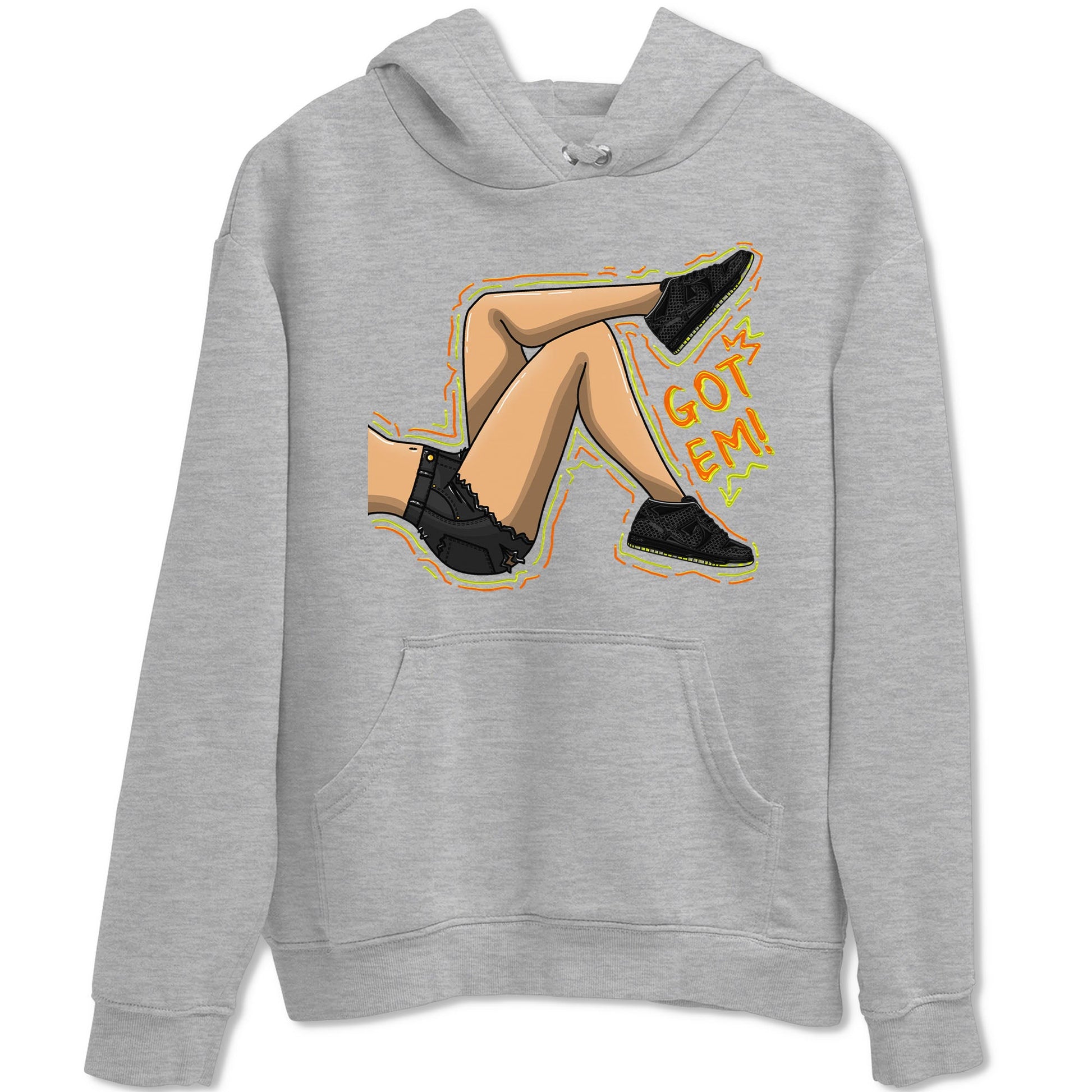 Nike Dunk Mid Premium shirt to match jordans Got Em Legs sneaker tees Nike Dunk Mid Halloween SNRT Sneaker Tees Sneaker Matching Clothing Brand Unisex Sneaker Tee Heather Grey 2 T-Shirt