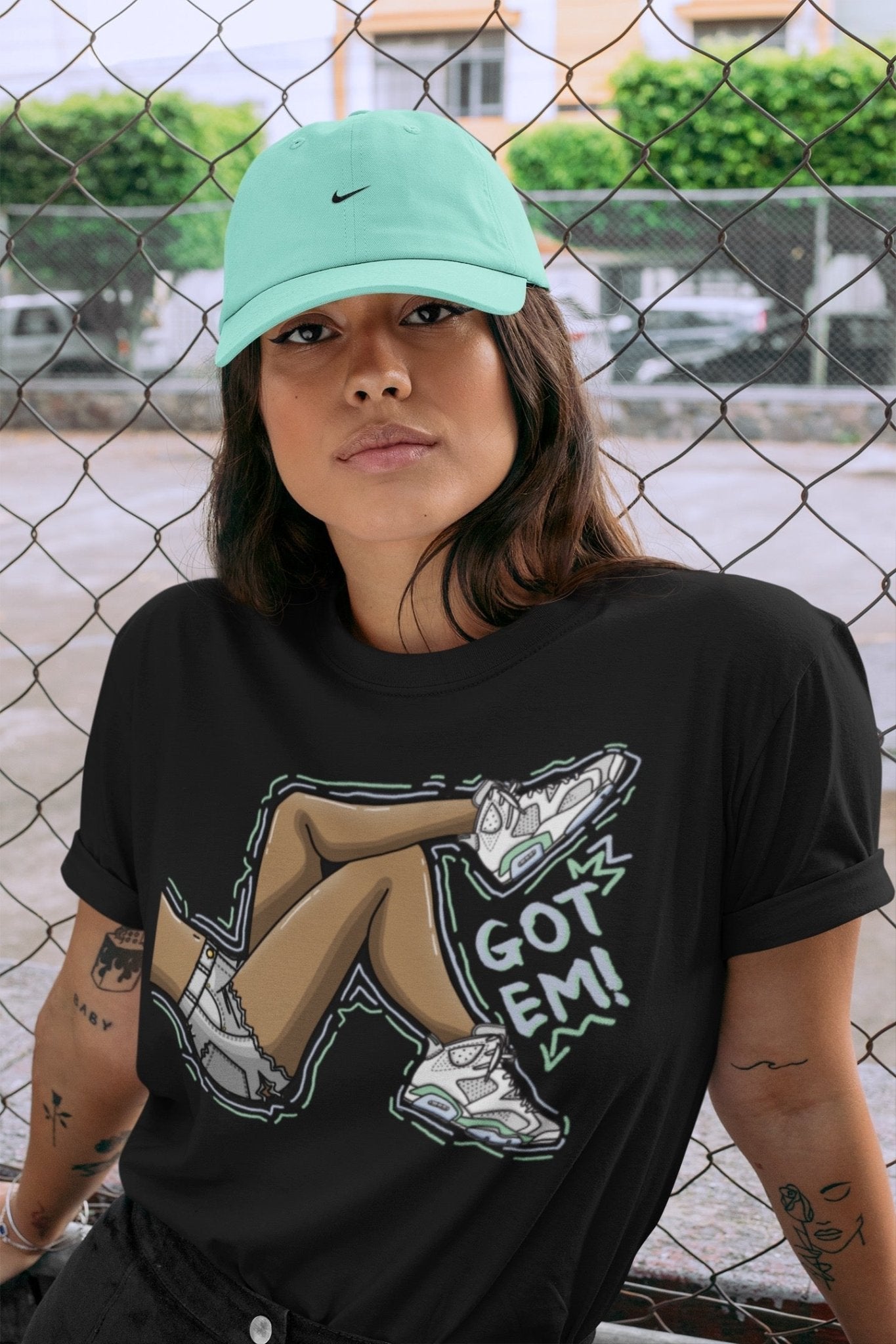 Jordan 6 Mint Foam Sneaker Match Tees Got Em Legs Sneaker Tees Jordan 6 Mint Foam Sneaker Release Tees Unisex Shirts