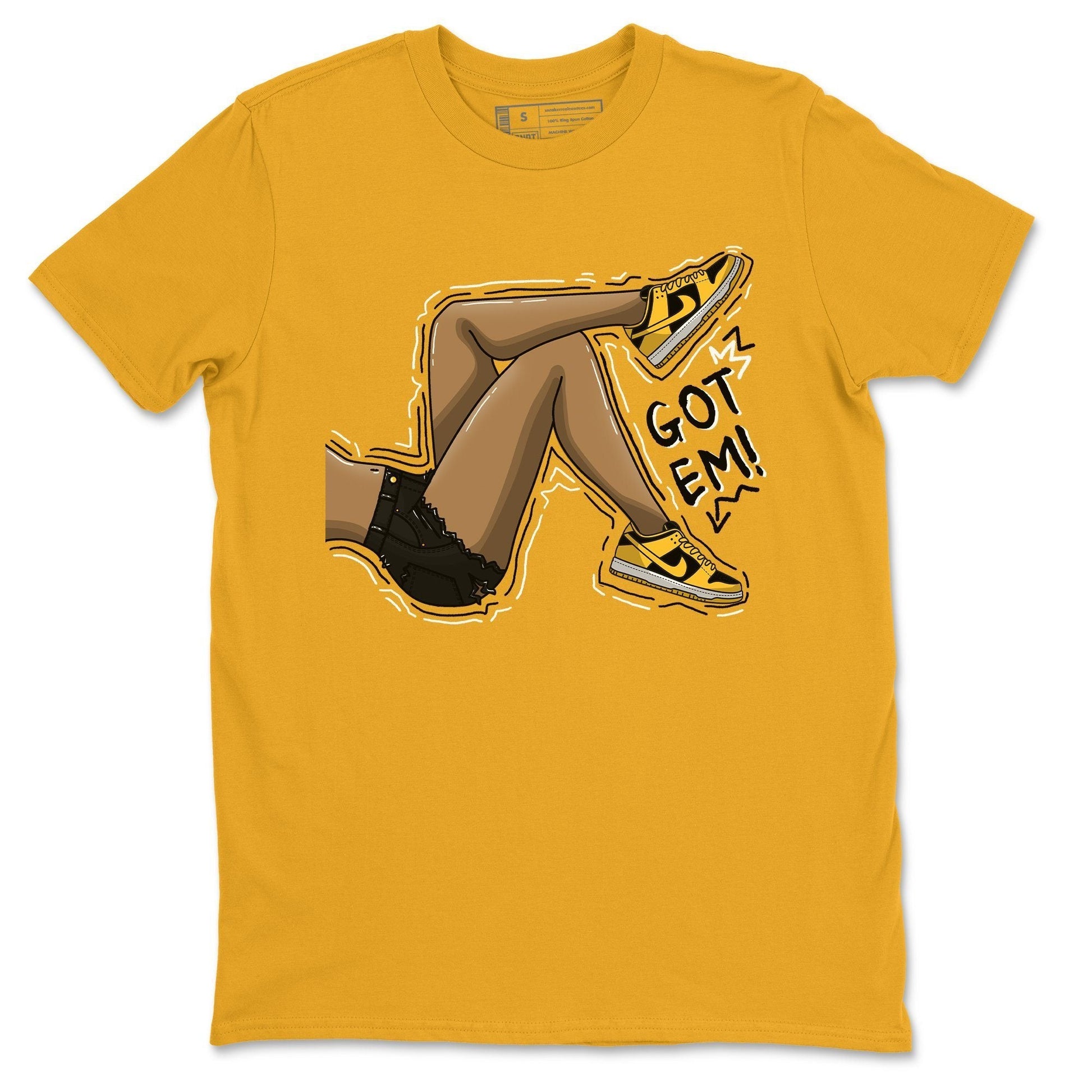 Dunk Championship Goldenrod Sneaker Match Tees Got Em Legs Sneaker Tees Dunk Championship Goldenrod Sneaker Release Tees Unisex Shirts