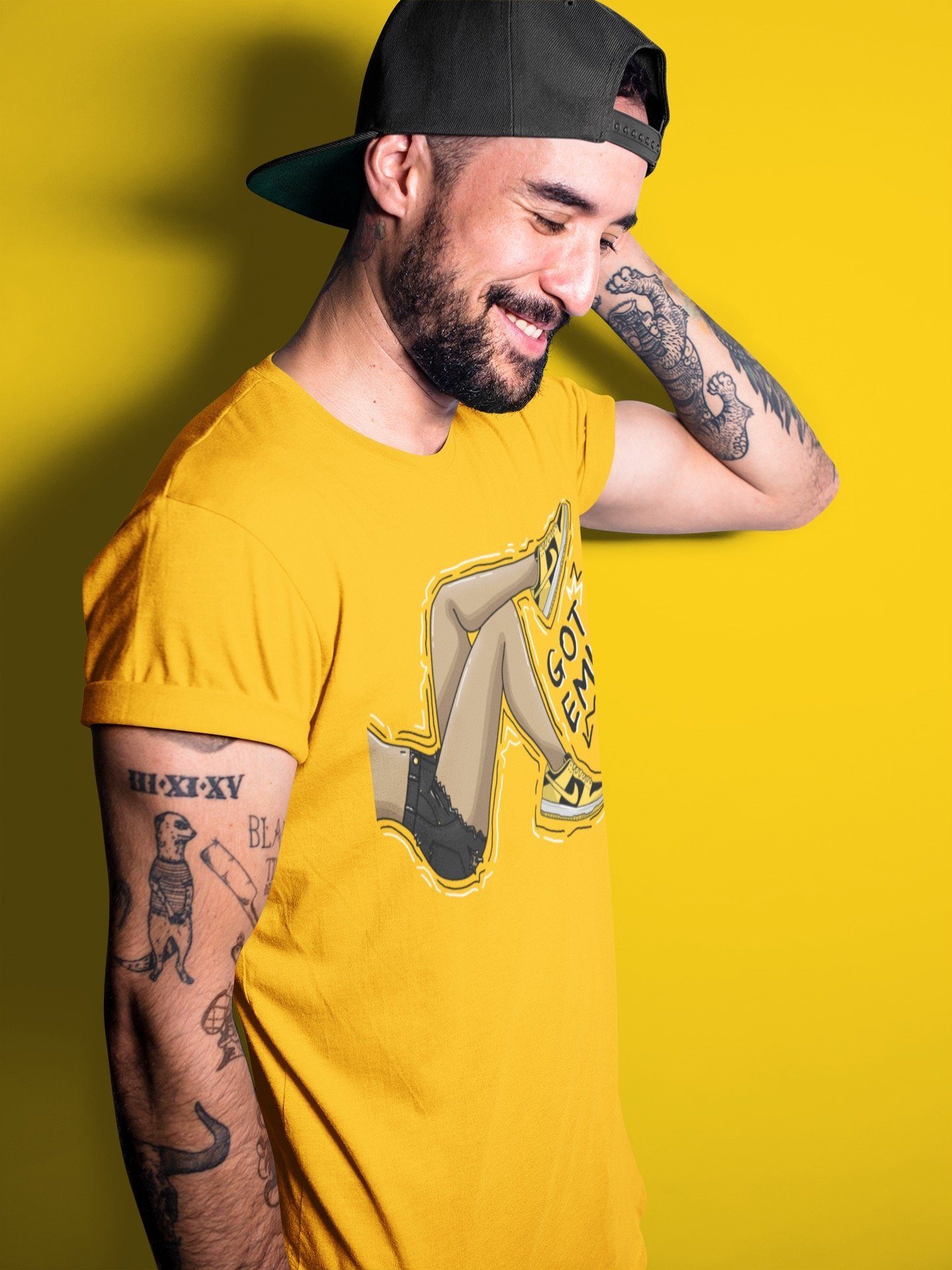 Dunk Championship Goldenrod Sneaker Match Tees Got Em Legs Sneaker Tees Dunk Championship Goldenrod Sneaker Release Tees Unisex Shirts