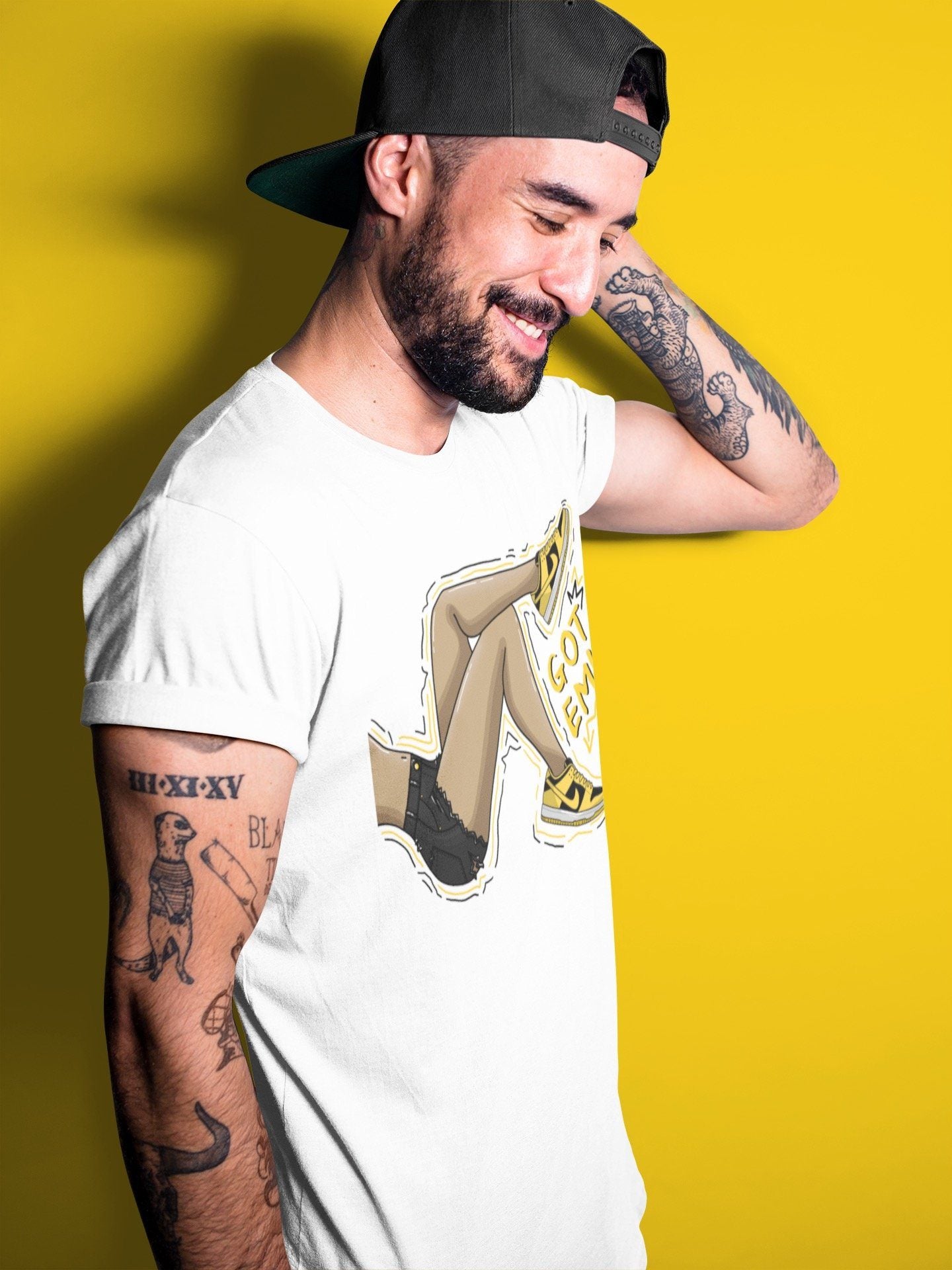 Dunk Championship Goldenrod Sneaker Match Tees Got Em Legs Sneaker Tees Dunk Championship Goldenrod Sneaker Release Tees Unisex Shirts