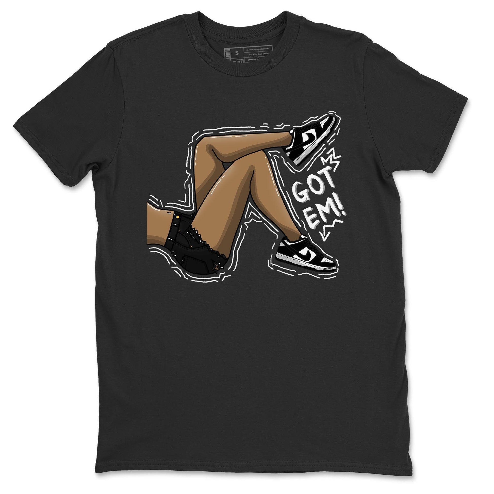Dunk Panda Sneaker Match Tees Got Em Legs Sneaker Tees Dunk Panda Sneaker Release Tees Unisex Shirts