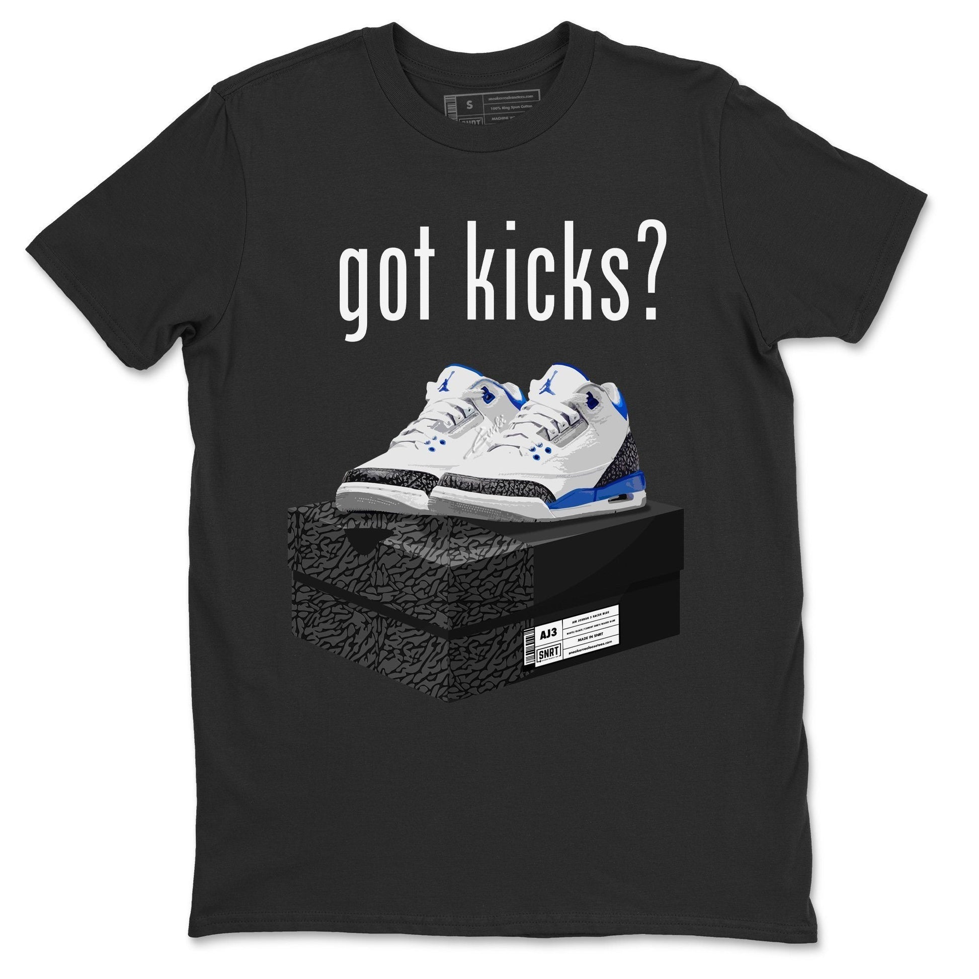 Jordan 3 Racer Blue Sneaker Match Tees Got Kicks Sneaker Tees Jordan 3 Racer Blue Sneaker Release Tees Unisex Shirts