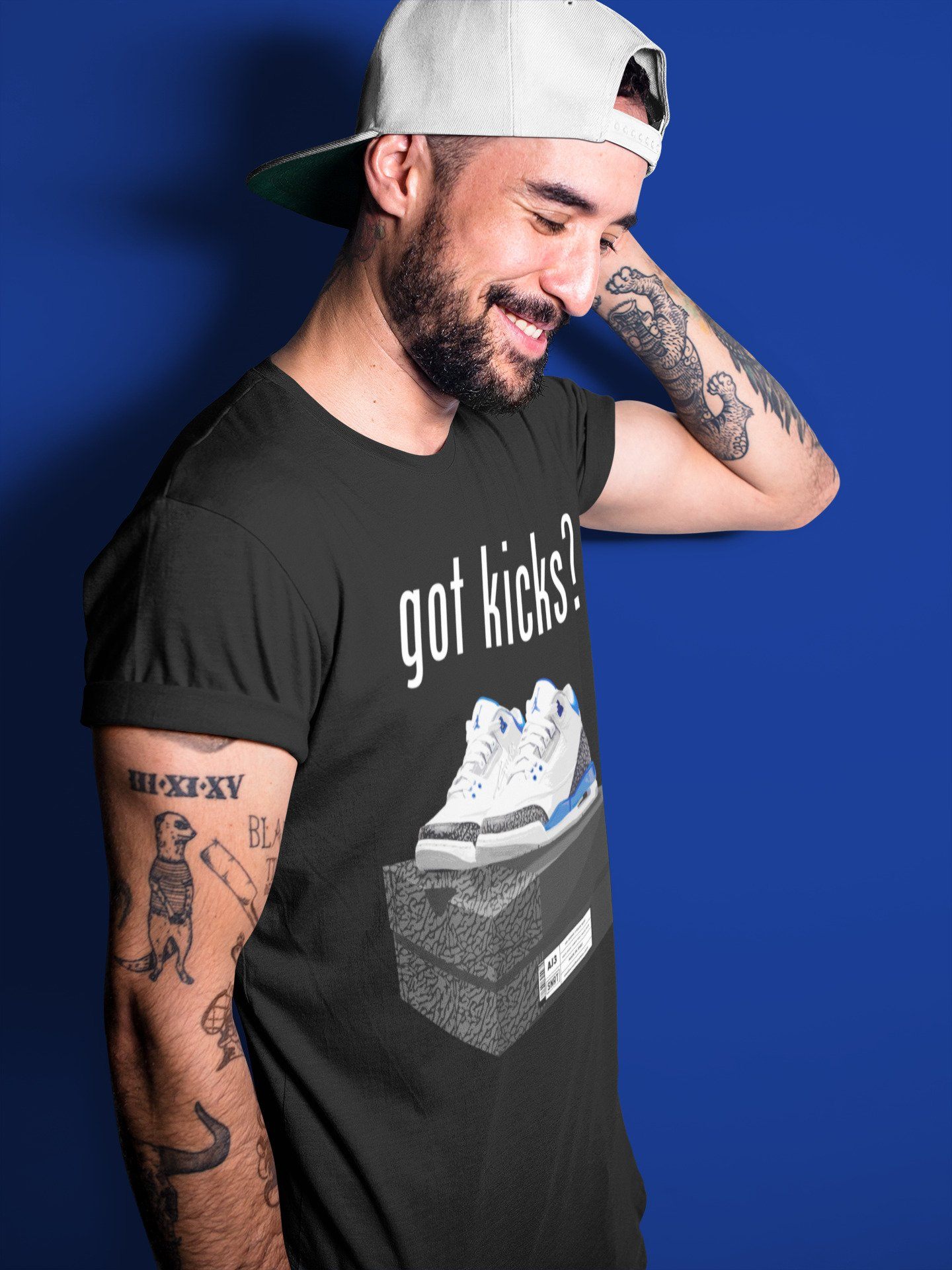 Jordan 3 Racer Blue Sneaker Match Tees Got Kicks Sneaker Tees Jordan 3 Racer Blue Sneaker Release Tees Unisex Shirts
