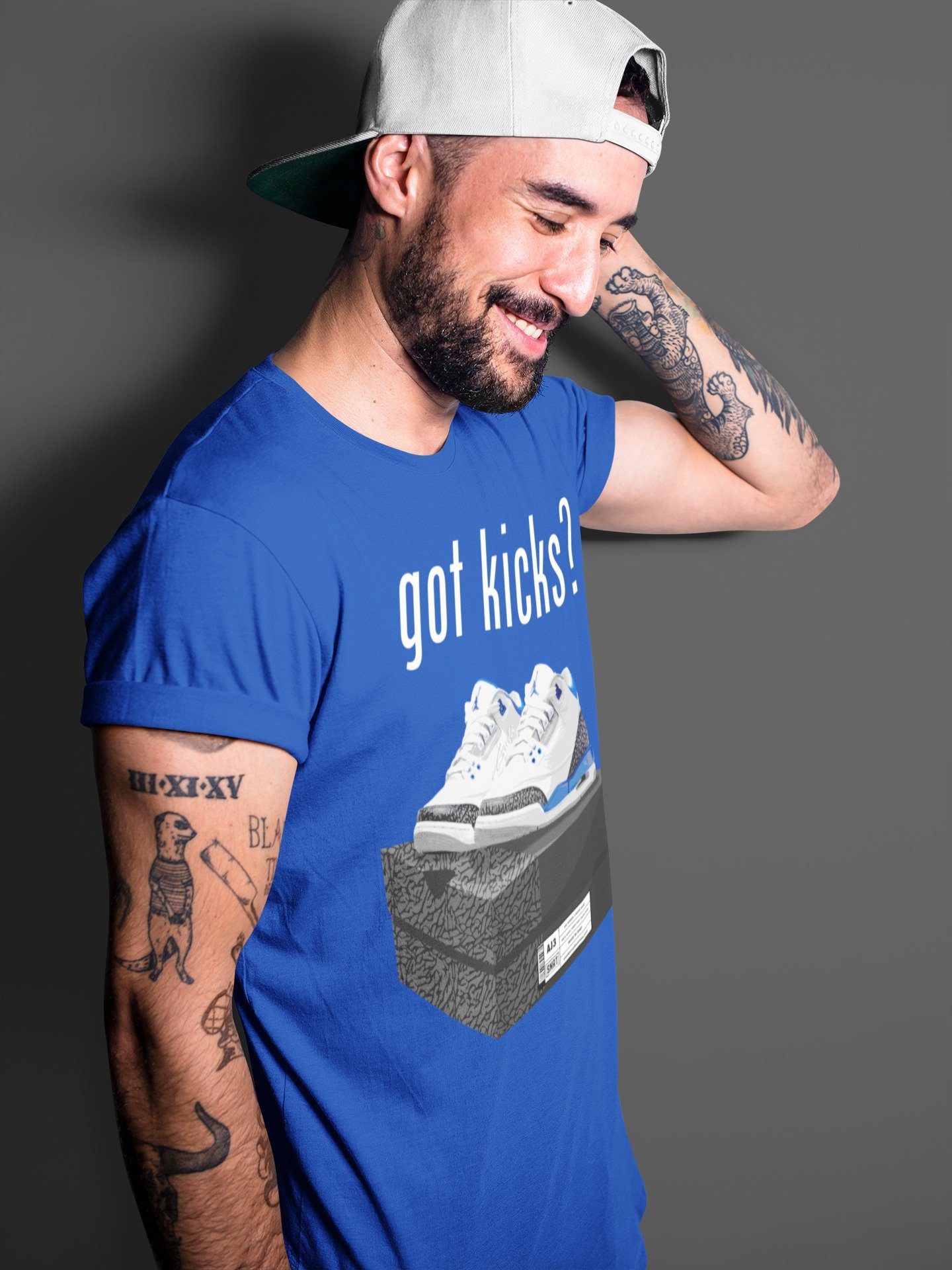 Jordan 3 Racer Blue Sneaker Match Tees Got Kicks Sneaker Tees Jordan 3 Racer Blue Sneaker Release Tees Unisex Shirts
