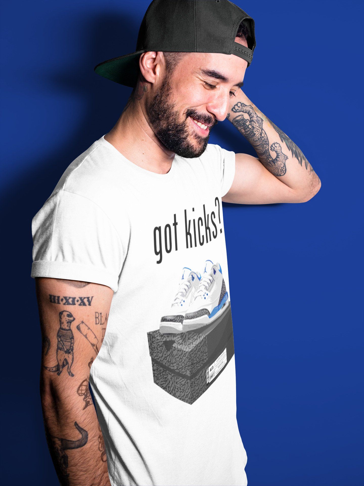 Jordan 3 Racer Blue Sneaker Match Tees Got Kicks Sneaker Tees Jordan 3 Racer Blue Sneaker Release Tees Unisex Shirts