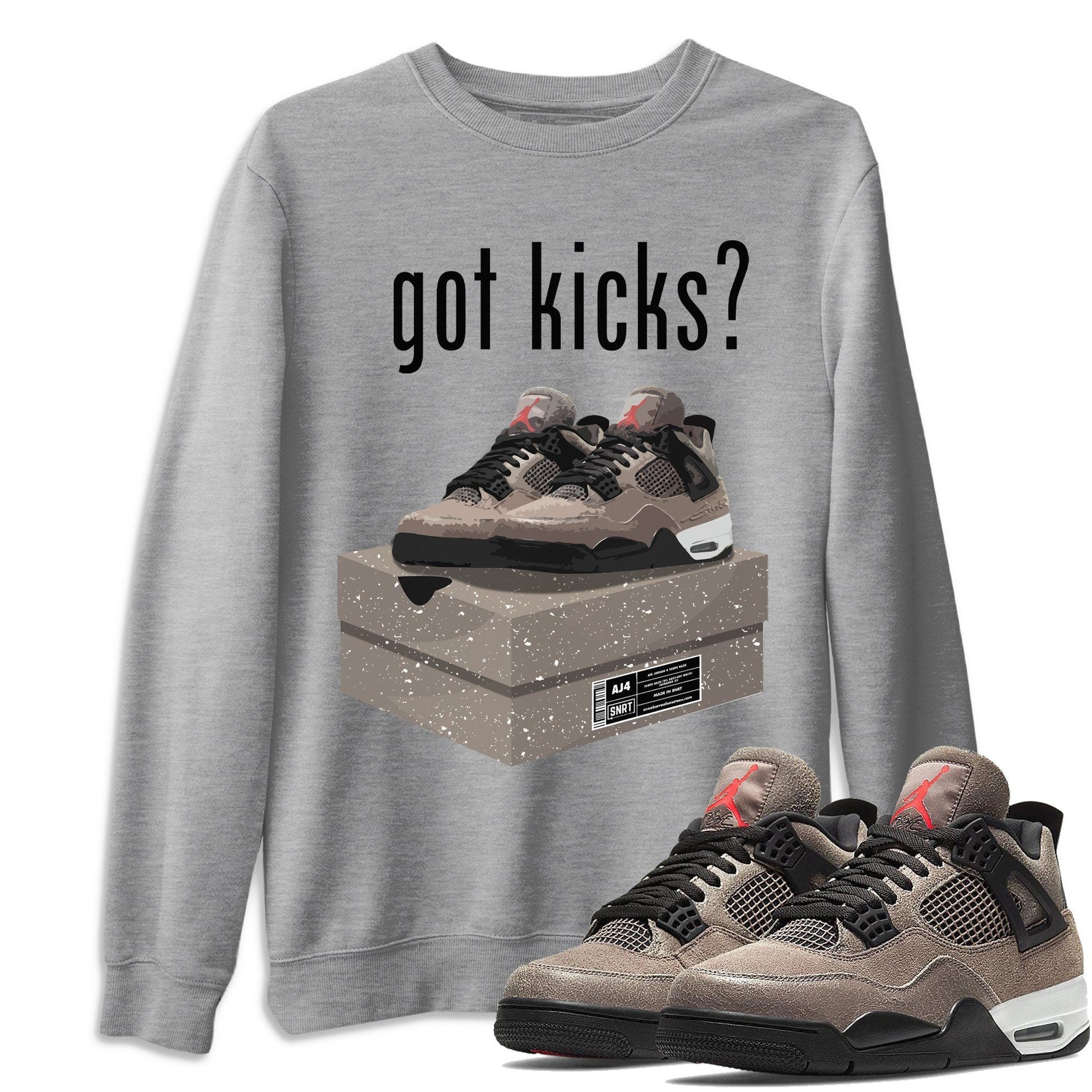 Jordan 4 Taupe Haze Sneaker Match Tees Got Kicks Sneaker Tees Jordan 4 Taupe Haze Sneaker Release Tees Unisex Shirts