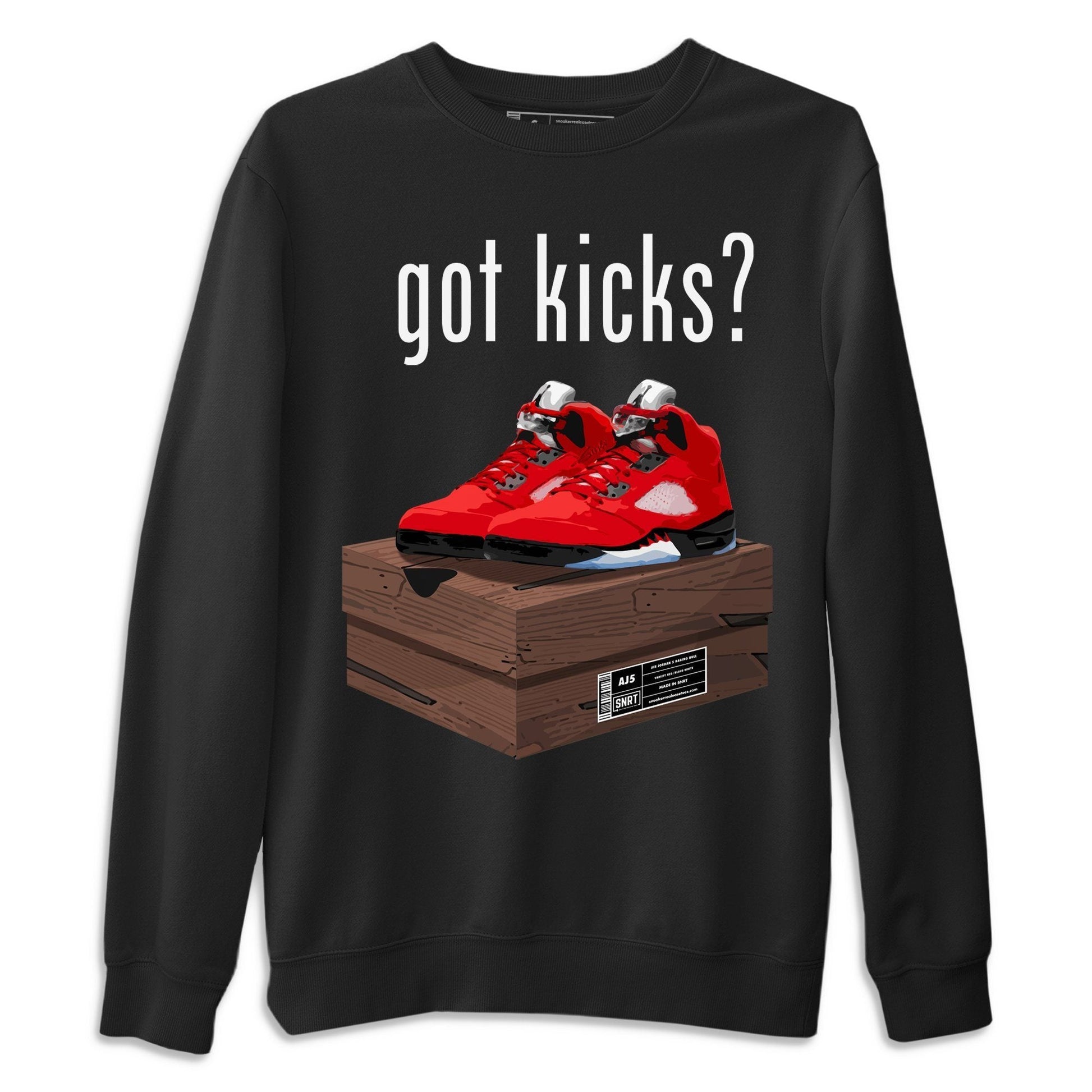 Jordan 5 Raging Bull Sneaker Match Tees Got Kicks Sneaker Tees Jordan 5 Raging Bull Sneaker Release Tees Unisex Shirts