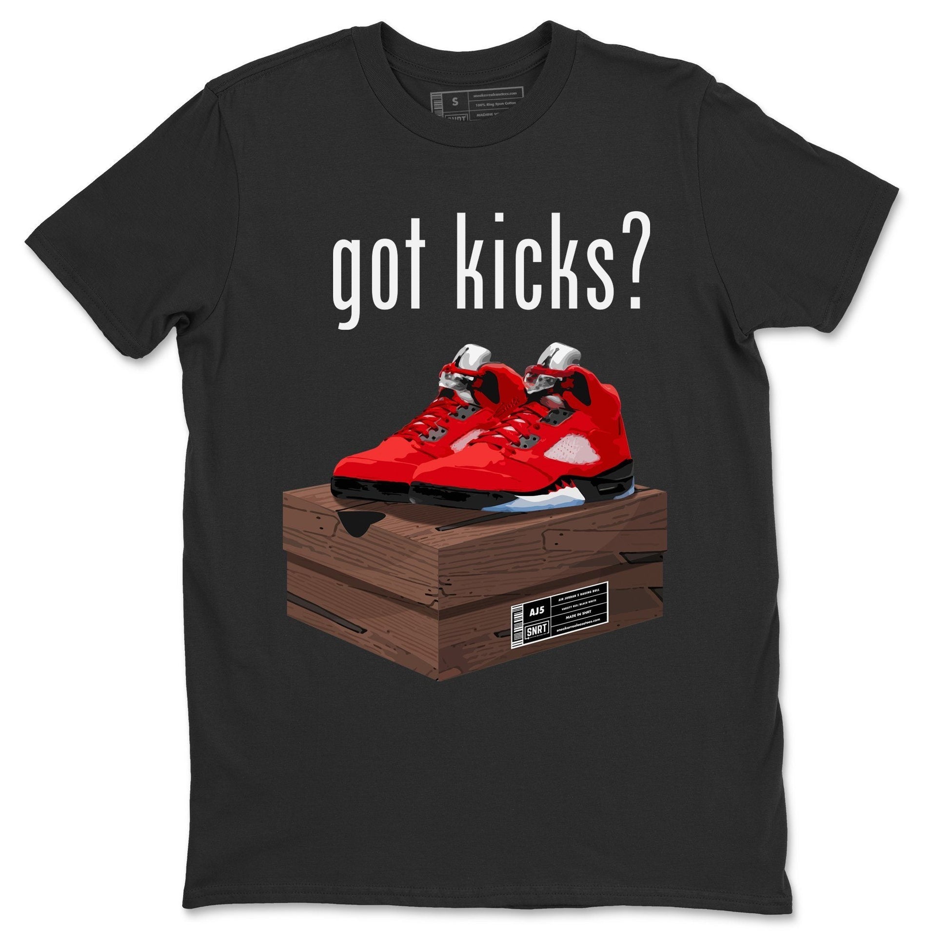 Jordan 5 Raging Bull Sneaker Match Tees Got Kicks Sneaker Tees Jordan 5 Raging Bull Sneaker Release Tees Unisex Shirts