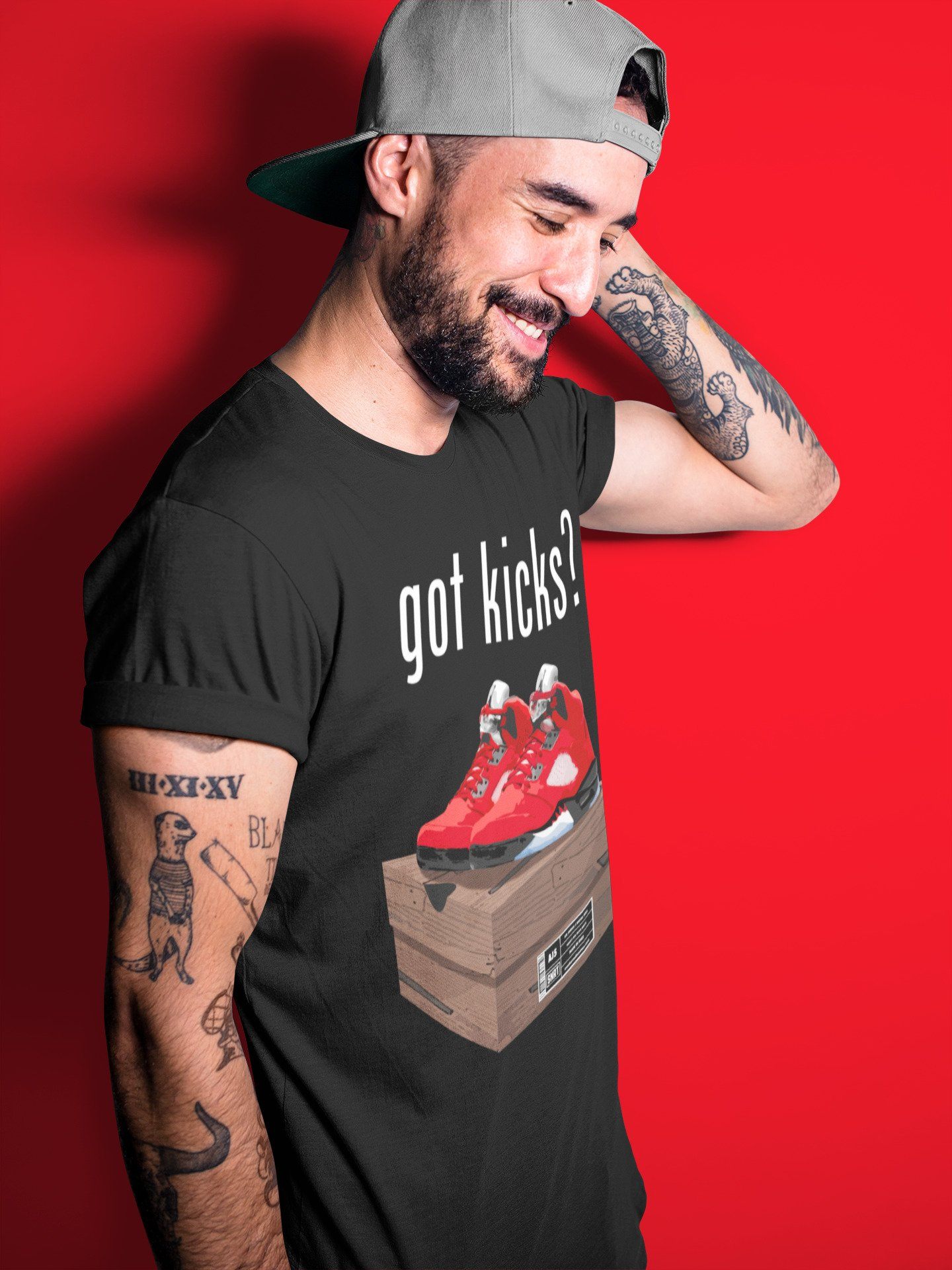 Jordan 5 Raging Bull Sneaker Match Tees Got Kicks Sneaker Tees Jordan 5 Raging Bull Sneaker Release Tees Unisex Shirts