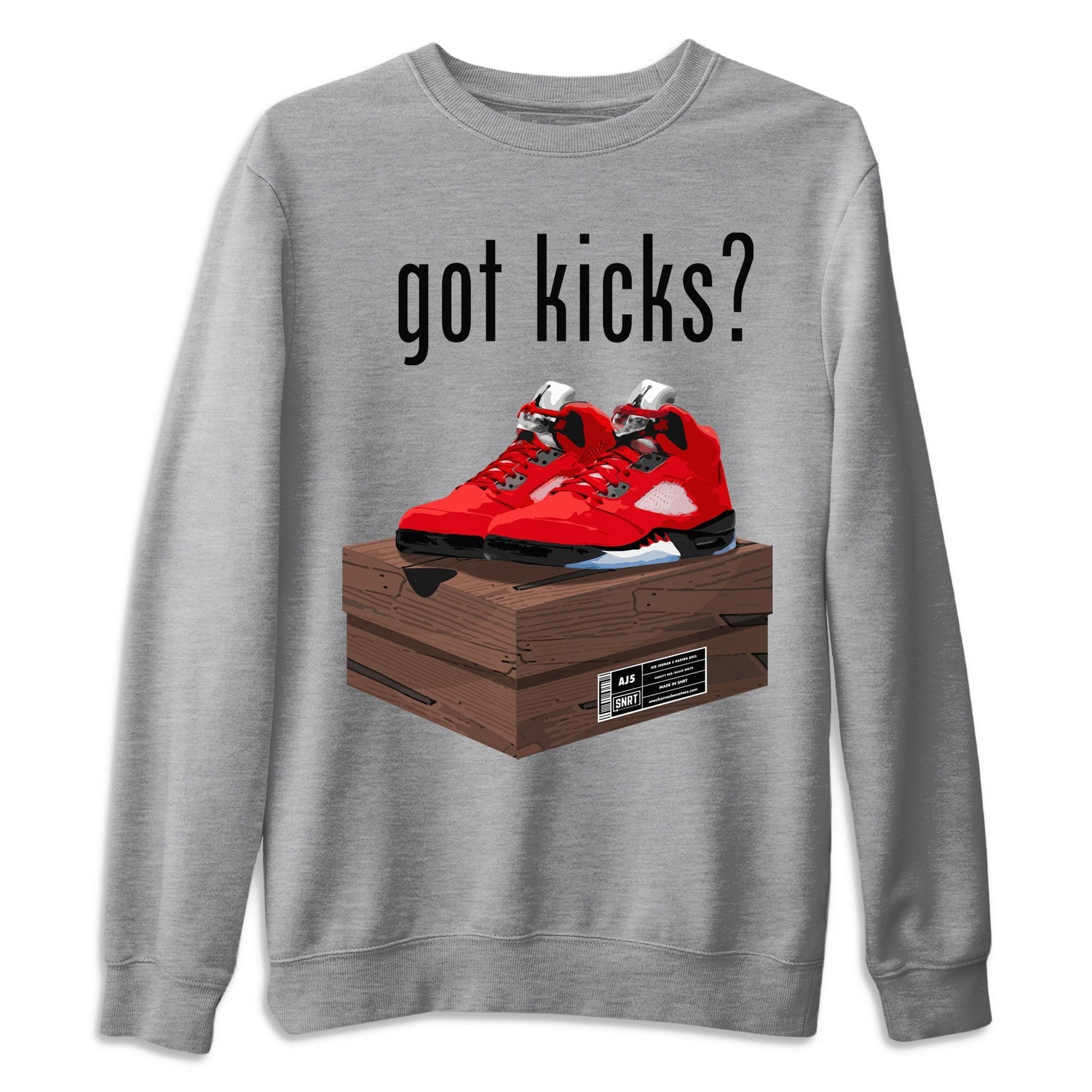 Jordan 5 Raging Bull Sneaker Match Tees Got Kicks Sneaker Tees Jordan 5 Raging Bull Sneaker Release Tees Unisex Shirts