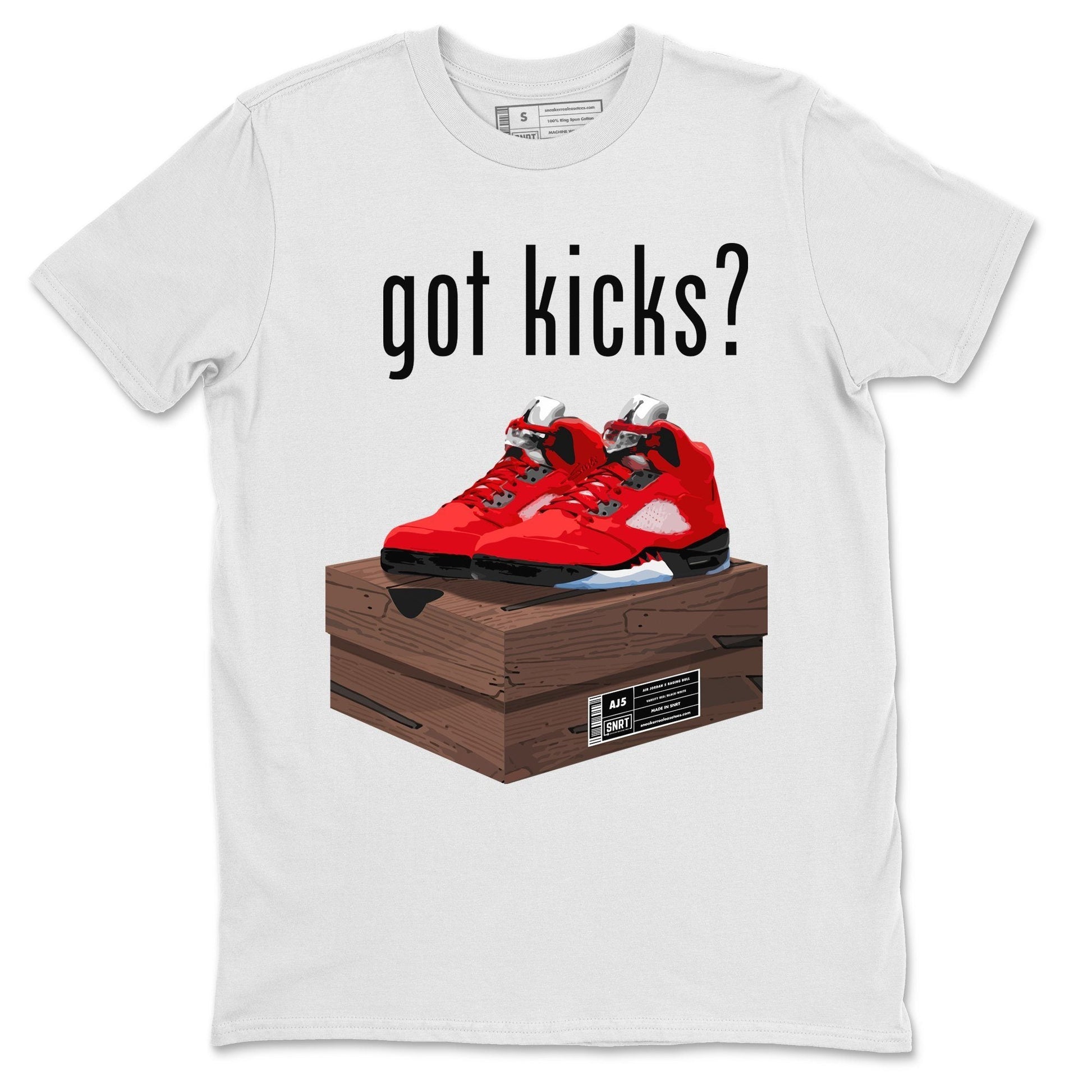 Jordan 5 Raging Bull Sneaker Match Tees Got Kicks Sneaker Tees Jordan 5 Raging Bull Sneaker Release Tees Unisex Shirts