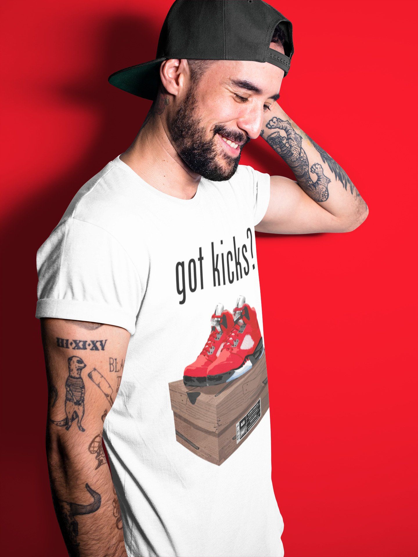 Jordan 5 Raging Bull Sneaker Match Tees Got Kicks Sneaker Tees Jordan 5 Raging Bull Sneaker Release Tees Unisex Shirts