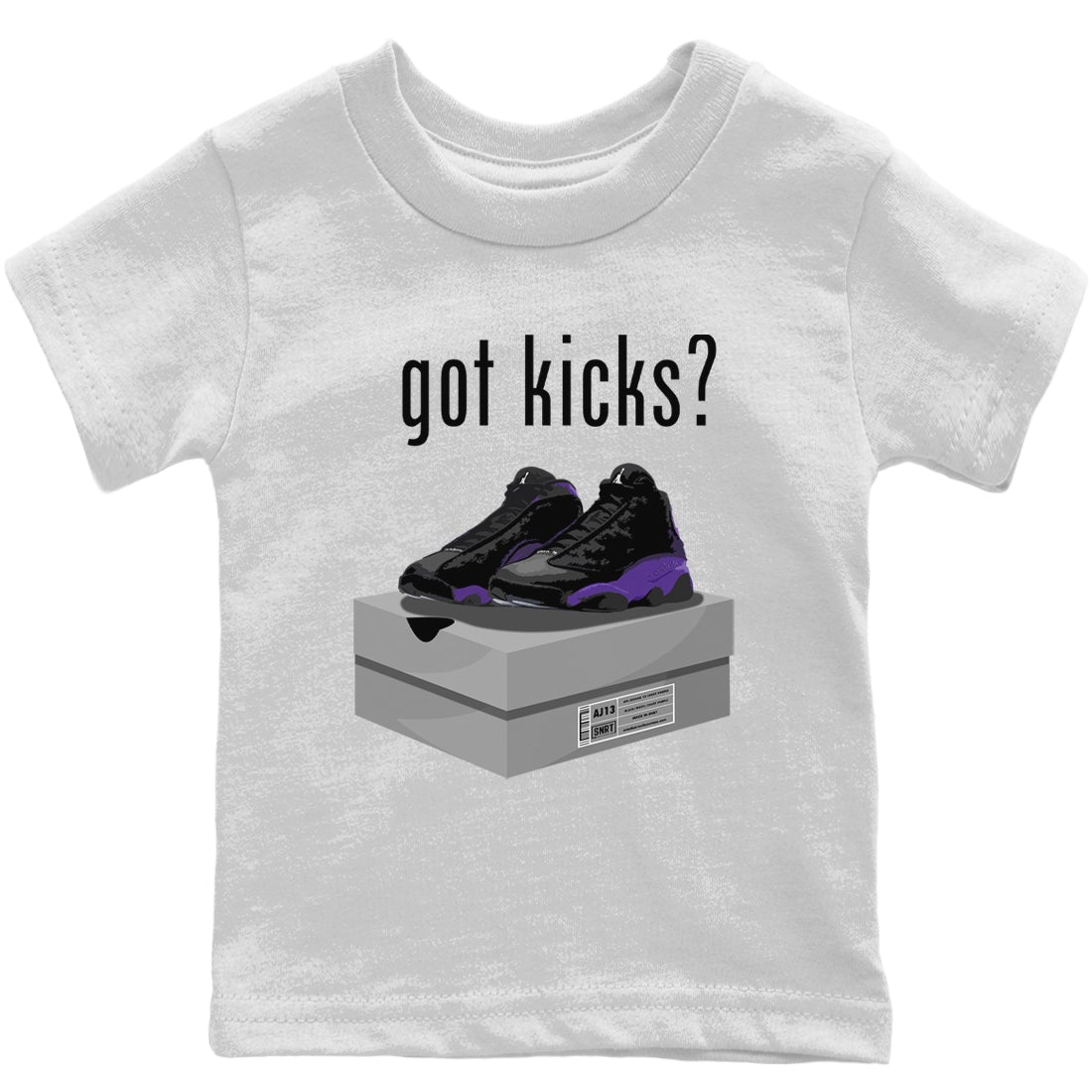 Jordan 13 Court Purple Sneaker Match Tees Got Kicks Sneaker Tees Jordan 13 Court Purple Sneaker Release Tees Kids Shirts