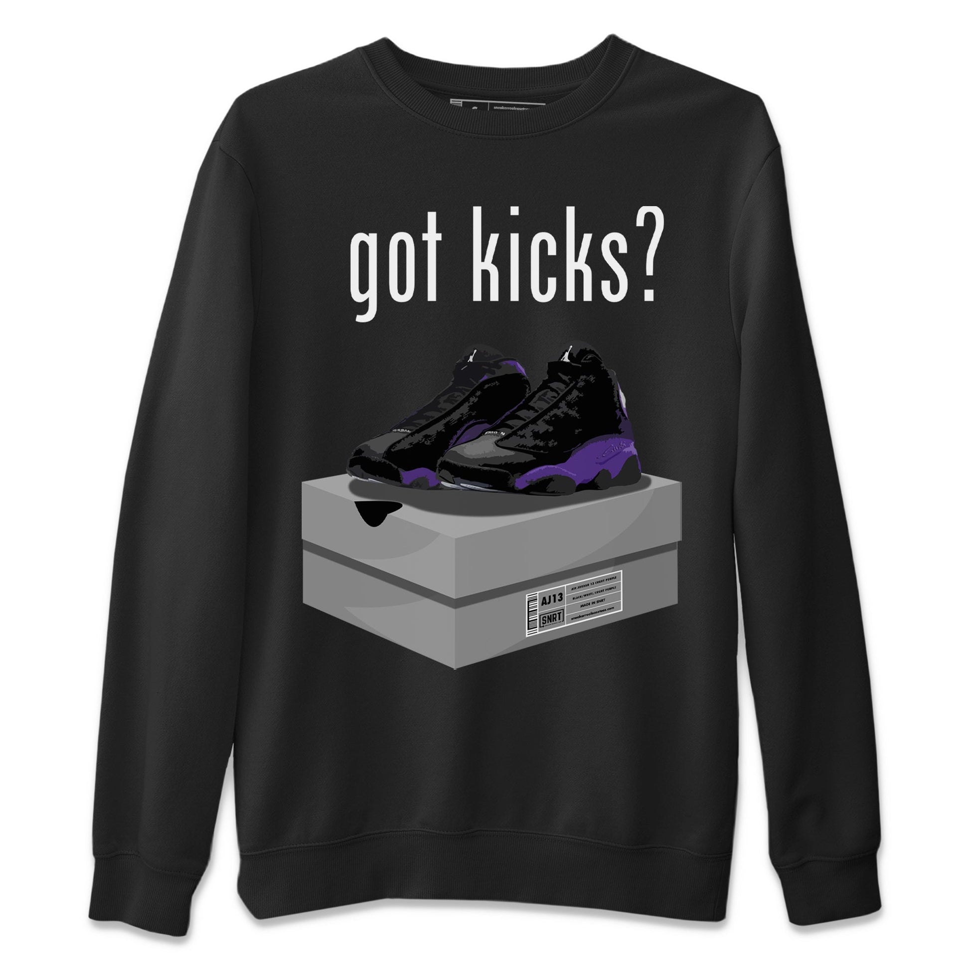 Jordan 13 Court Purple Sneaker Match Tees Got Kicks Sneaker Tees Jordan 13 Court Purple Sneaker Release Tees Unisex Shirts